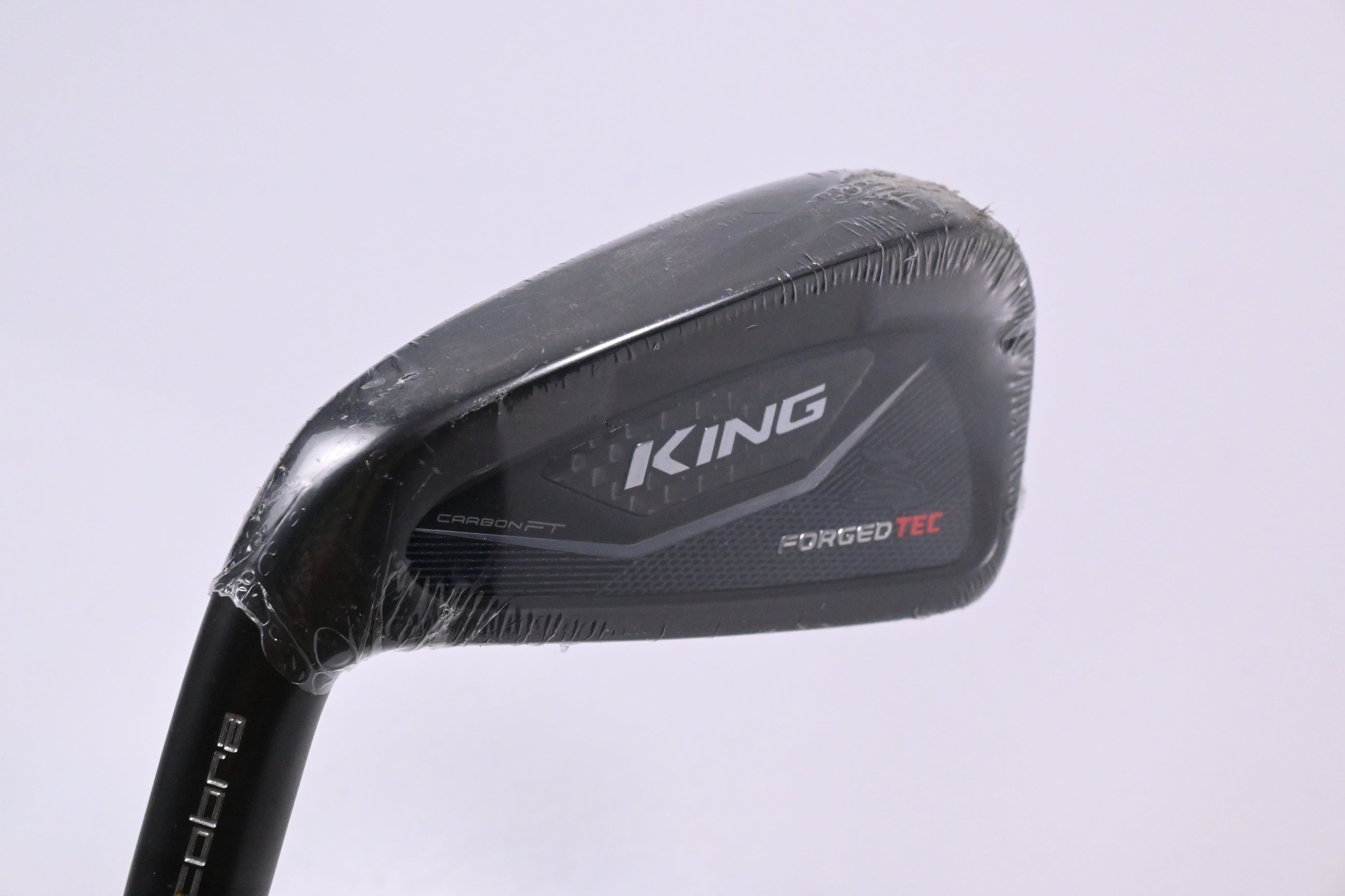Left Hand Cobra King Forged Tec Black #4 Iron / 21 Degree / Stiff Flex KBS