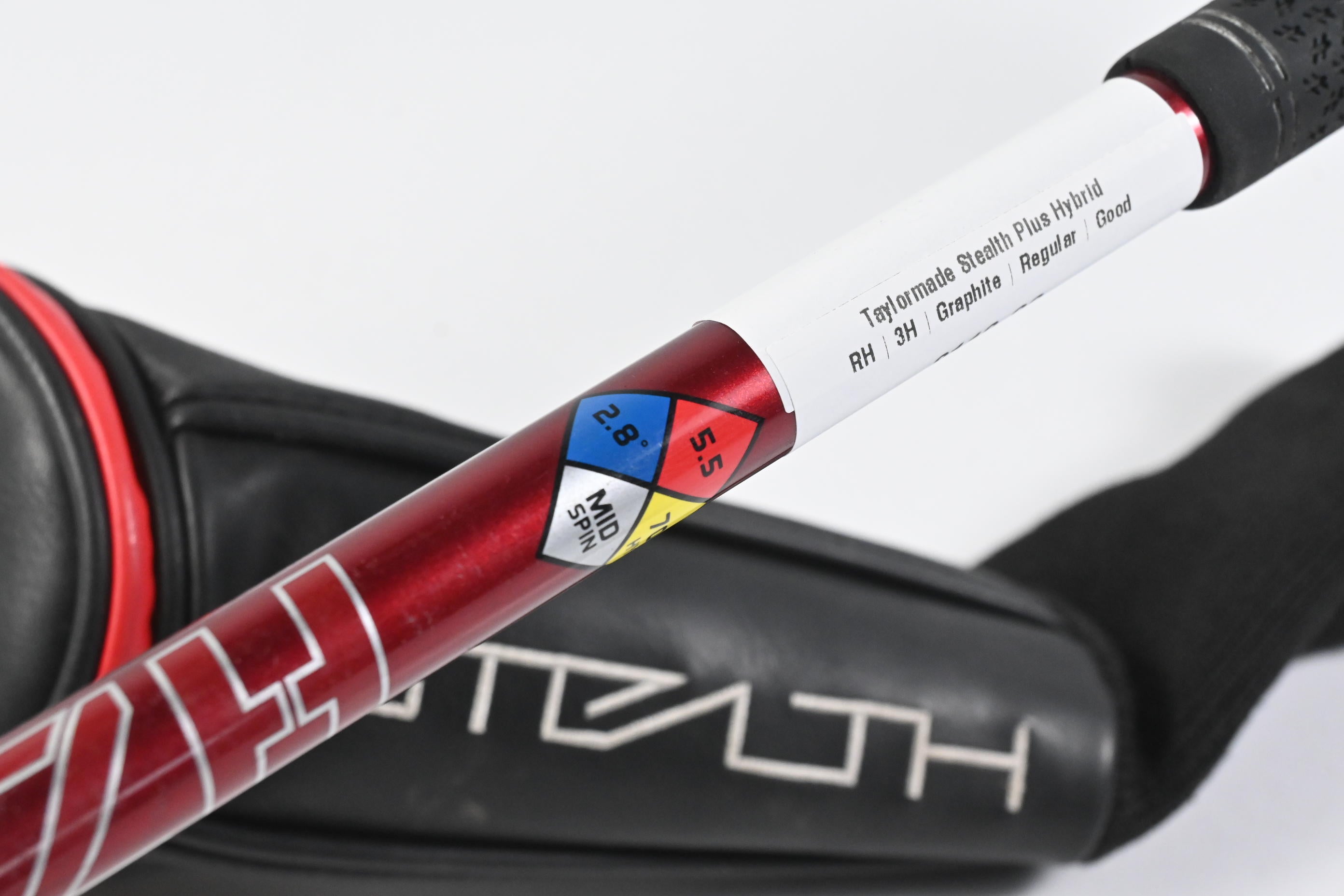 Taylormade Stealth Plus #3 Hybrid / 19.5 Degree / Regular Flex HZRDUS Smoke RDX