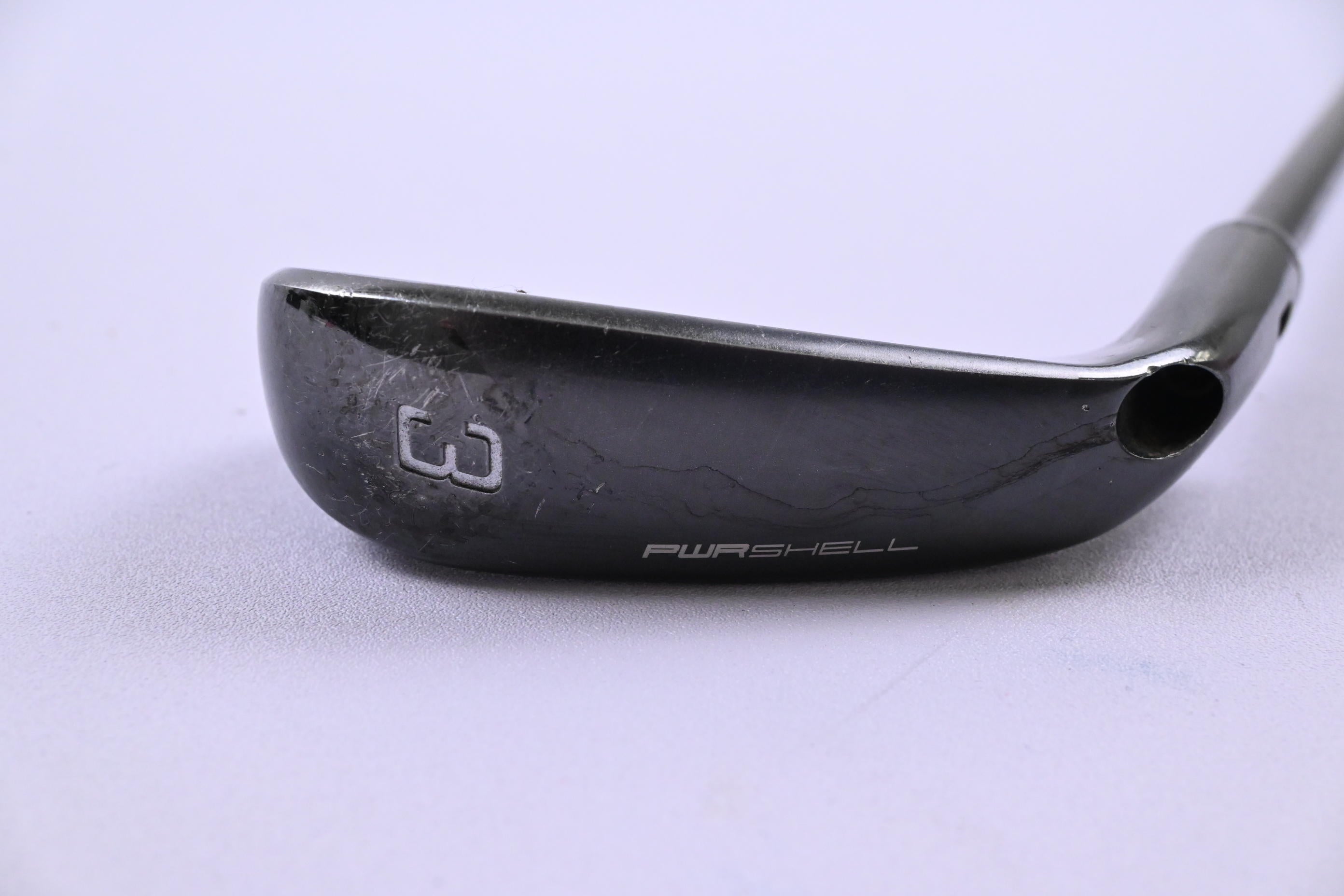 Cobra King Black Utility #3 Iron / 19.5 Degree / Stiff Flex AMT White S300 Shaft