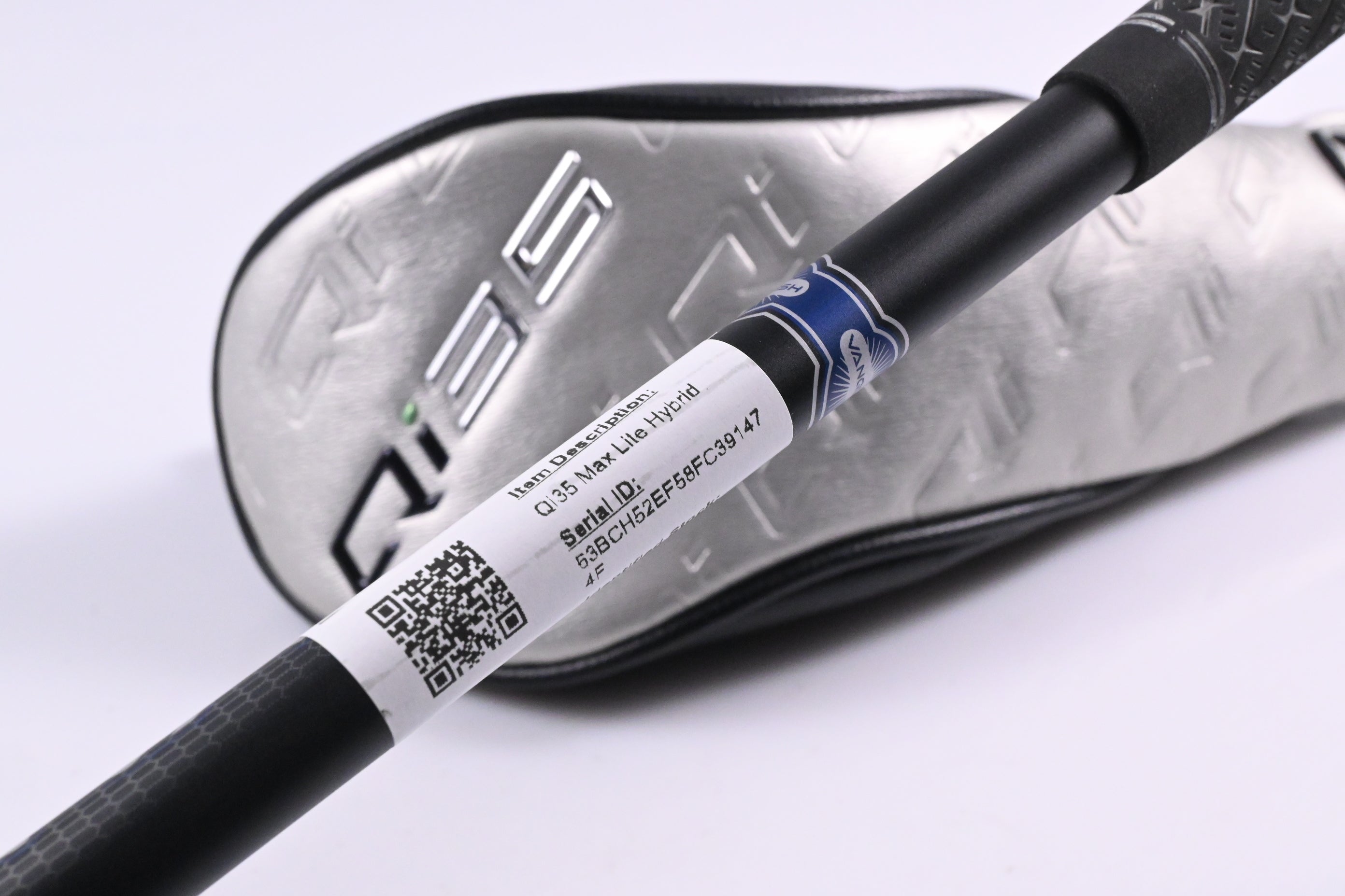 Taylormade Qi35 Max Lite #5 Hybrid / 27 Degree / Senior Flex Vanquish Blue 5