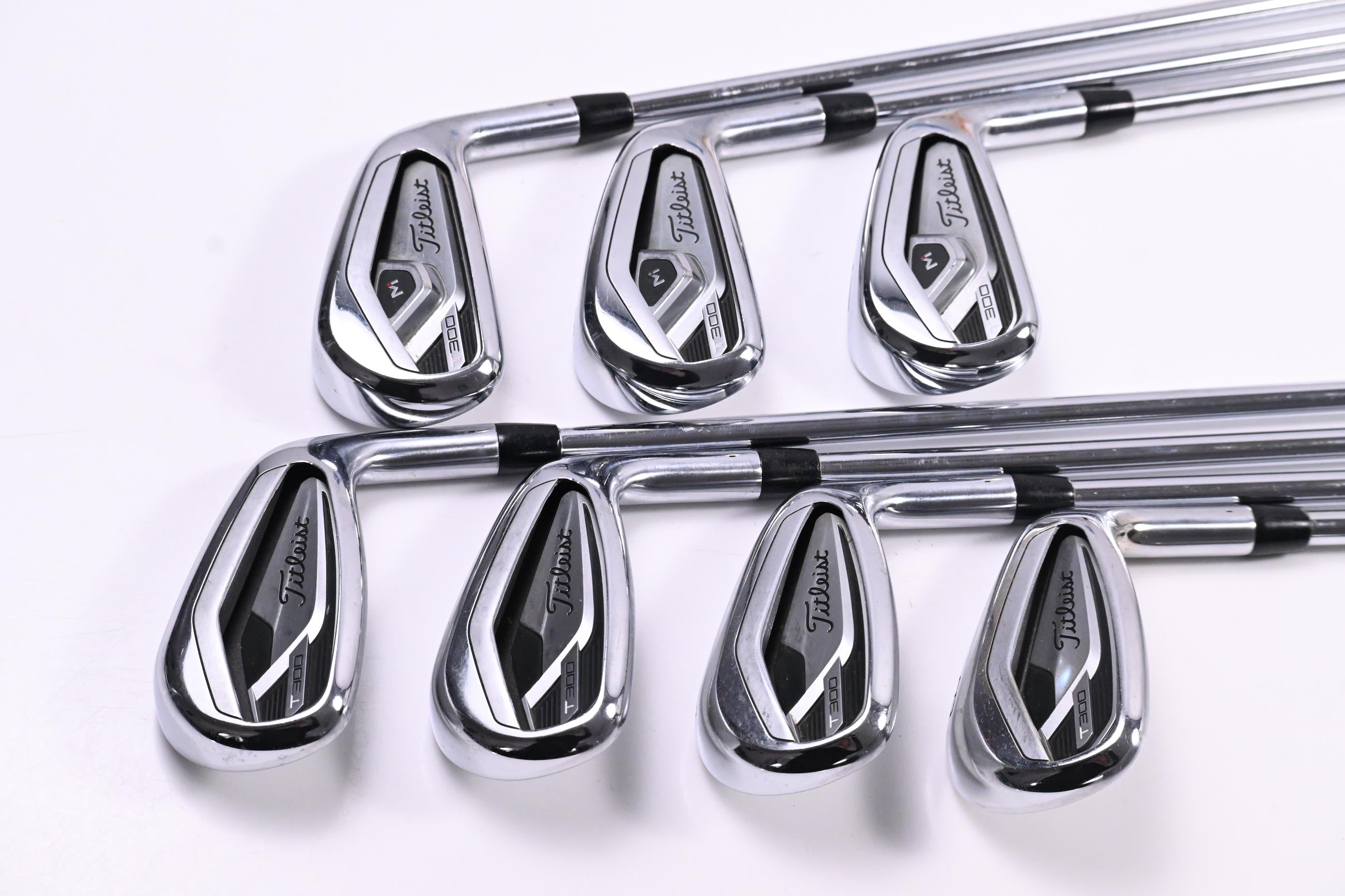 Titleist T300 2021 Irons / 5-PW+48° / Regular Flex AMT Red R300 Shafts