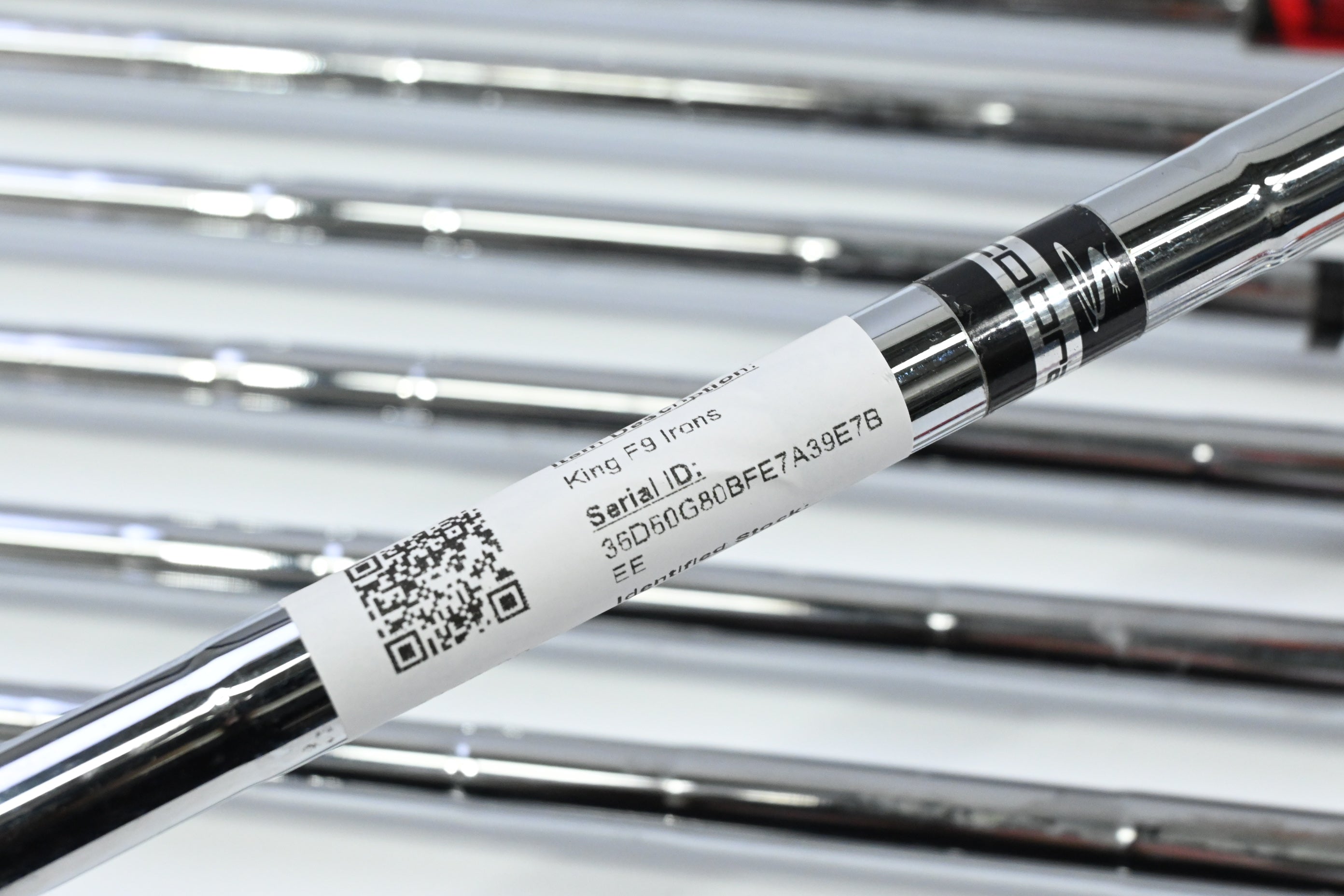 Cobra King F9 Irons / 4-PW+GW+SW / Regular Flex Cobra Shafts