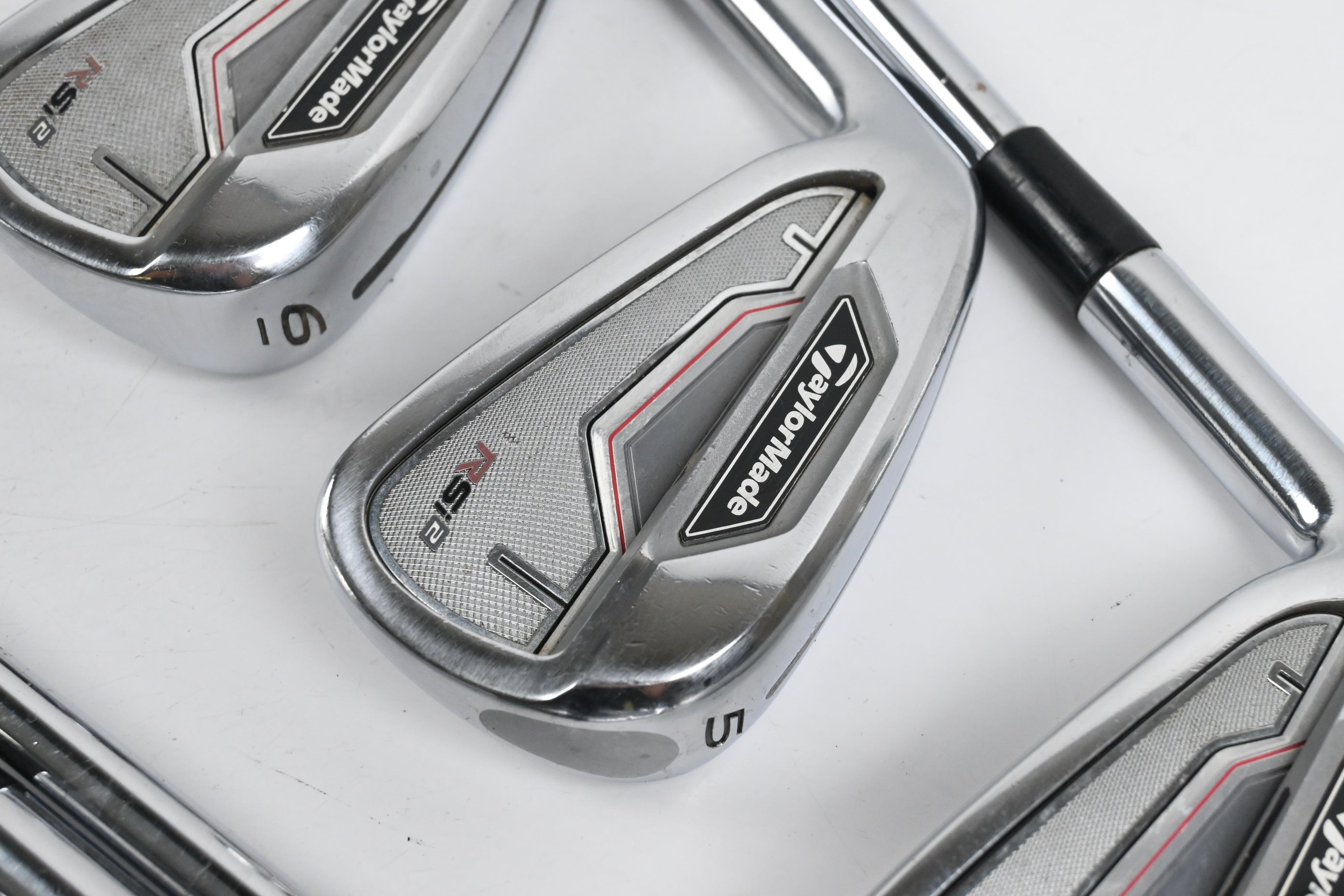 Left Hand Taylormade RSi2 Irons / 4-PW / Regular Flex KBS Tour 105 Shafts