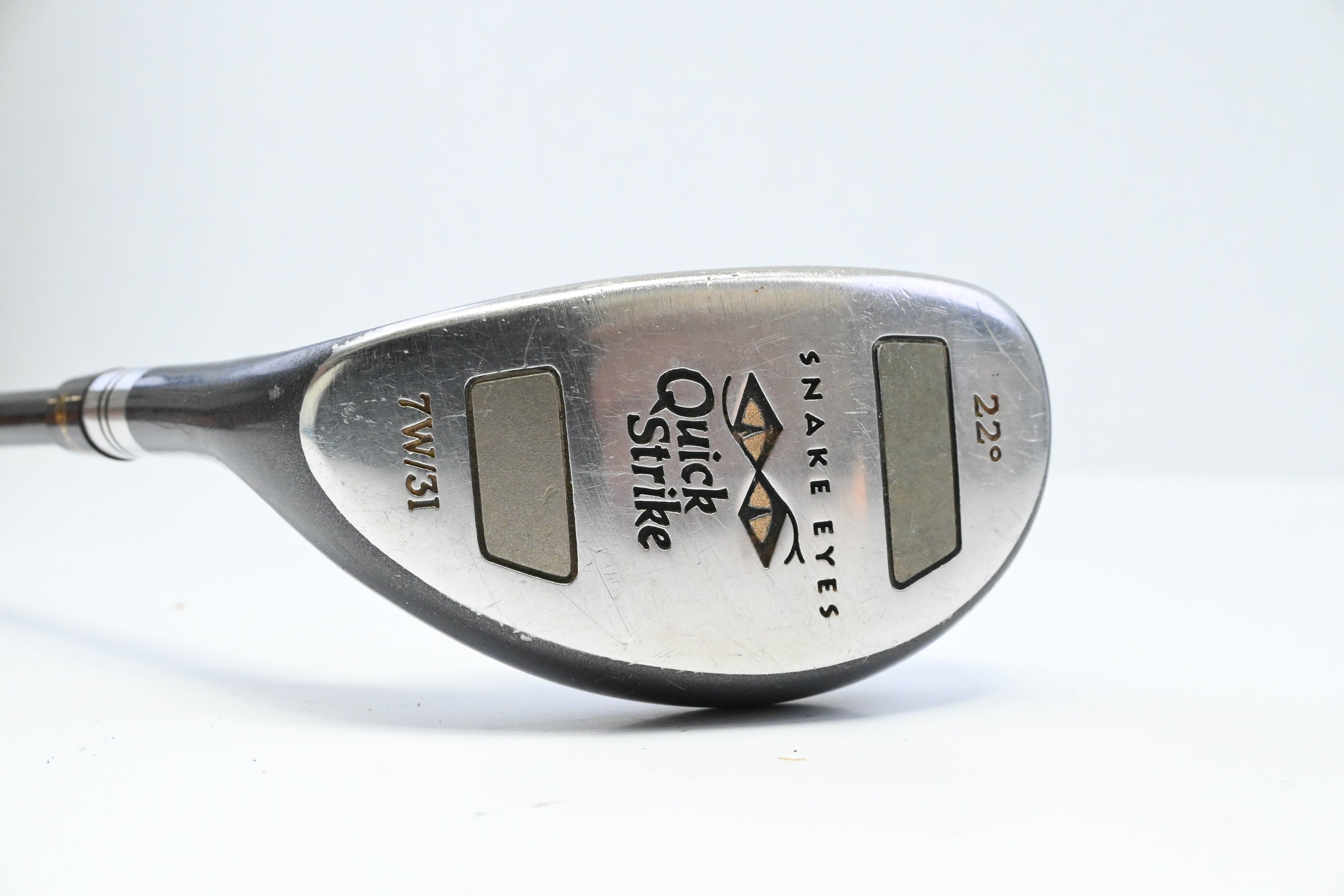 Left Hand Snake Eyes Quick Strike #3 Hybrid / 22 Degree / Regular Flex Snake
