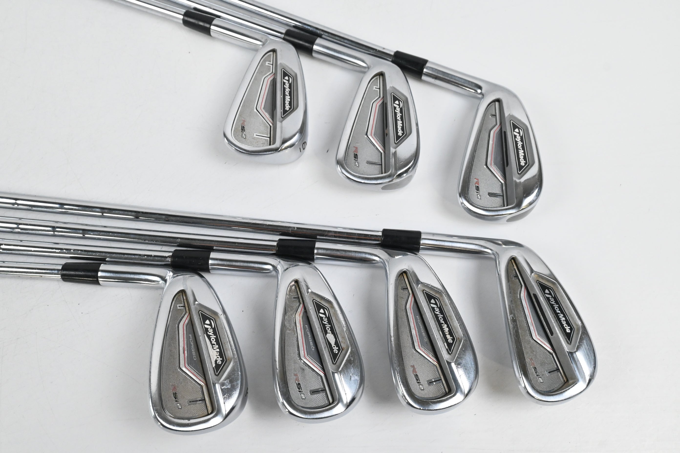 Left Hand Taylormade RSi2 Irons / 4-PW / Regular Flex KBS Tour 105 Shafts