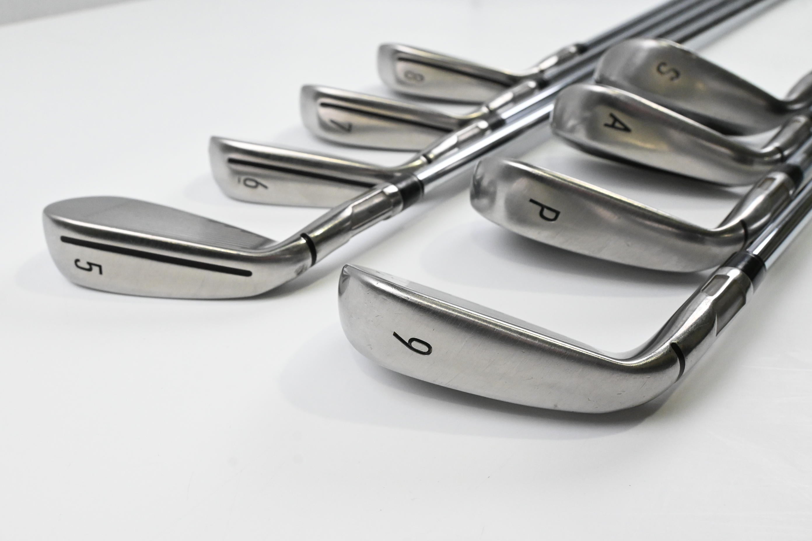 Taylormade Stealth Irons / 5-PW+SW / Stiff Flex KBS MAX MT 85 Shafts