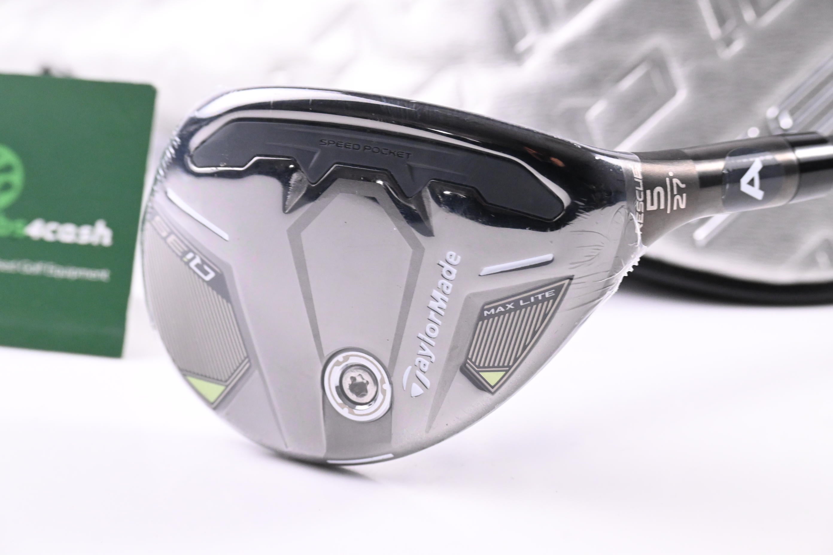 Taylormade Qi35 Max Lite #5 Hybrid / 27 Degree / Senior Flex Vanquish 5 Shaft