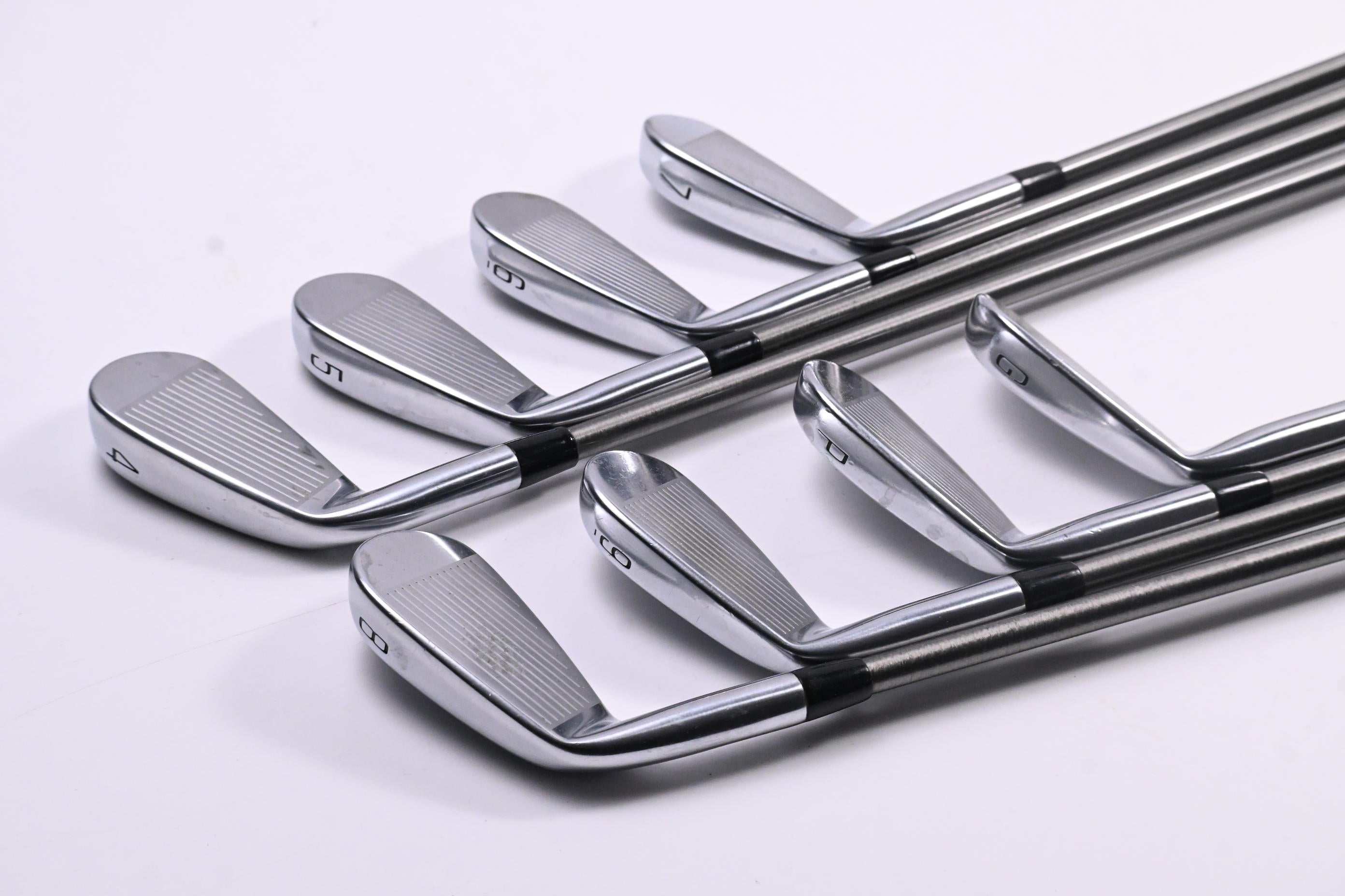 Mizuno Pro 225 Irons / 4-PW+GW / Stiff Flex AeroTech SteelFiber i80 cw Shafts