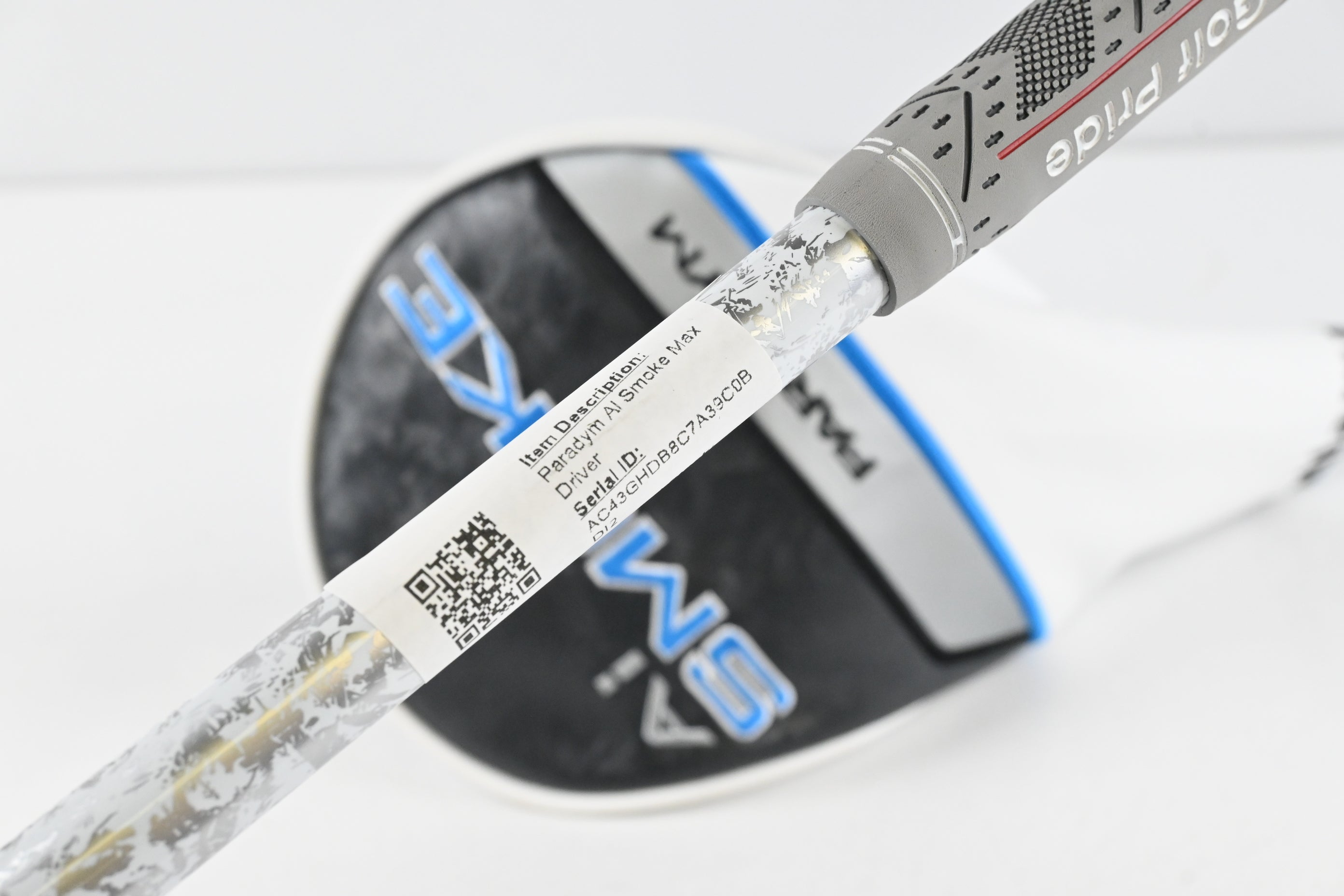 Callaway Paradym Ai Smoke Max Driver / 9 Degree / Stiff Flex Denali Blue 60