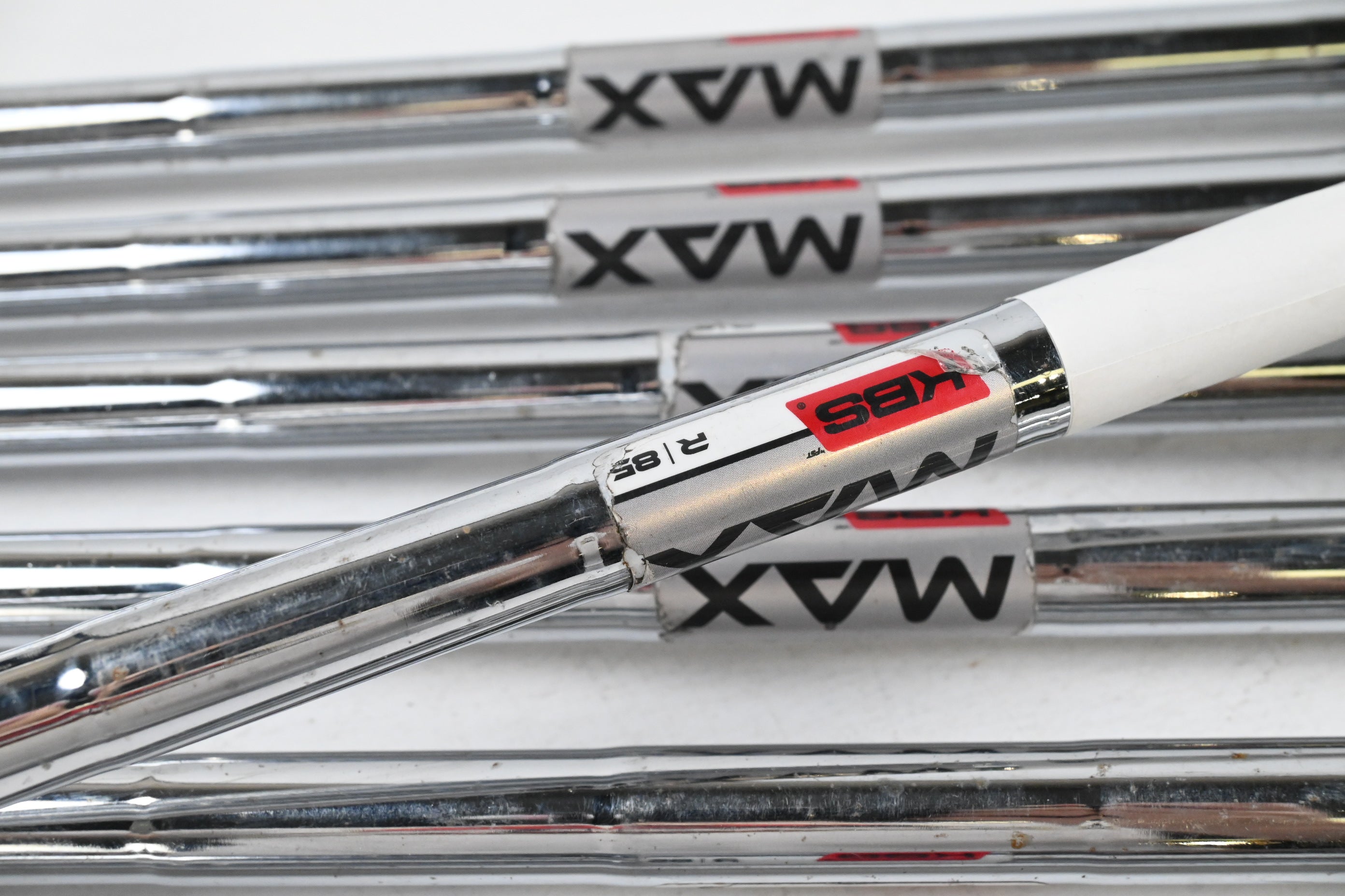 Taylormade M4 Irons / 4-PW / Regular Flex KBS MAX 85 Shafts
