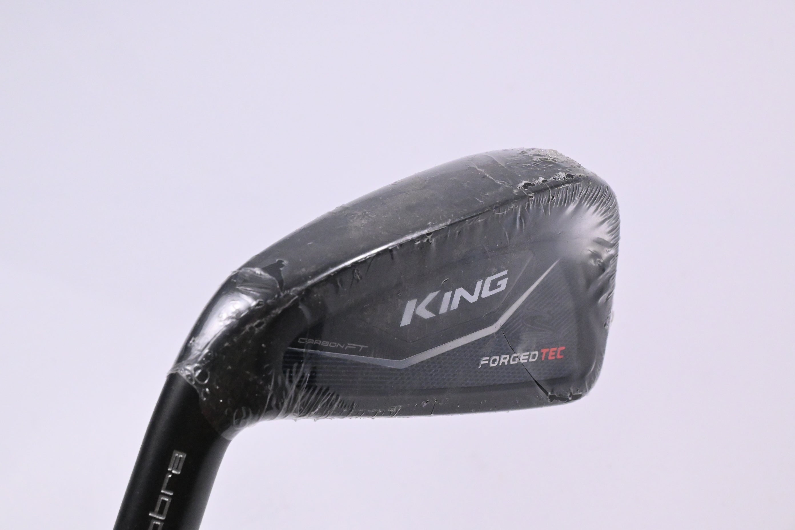 Left Hand Cobra King Forged Tec Black #4 Iron / 21 Degree / Stiff Flex KBS Tour