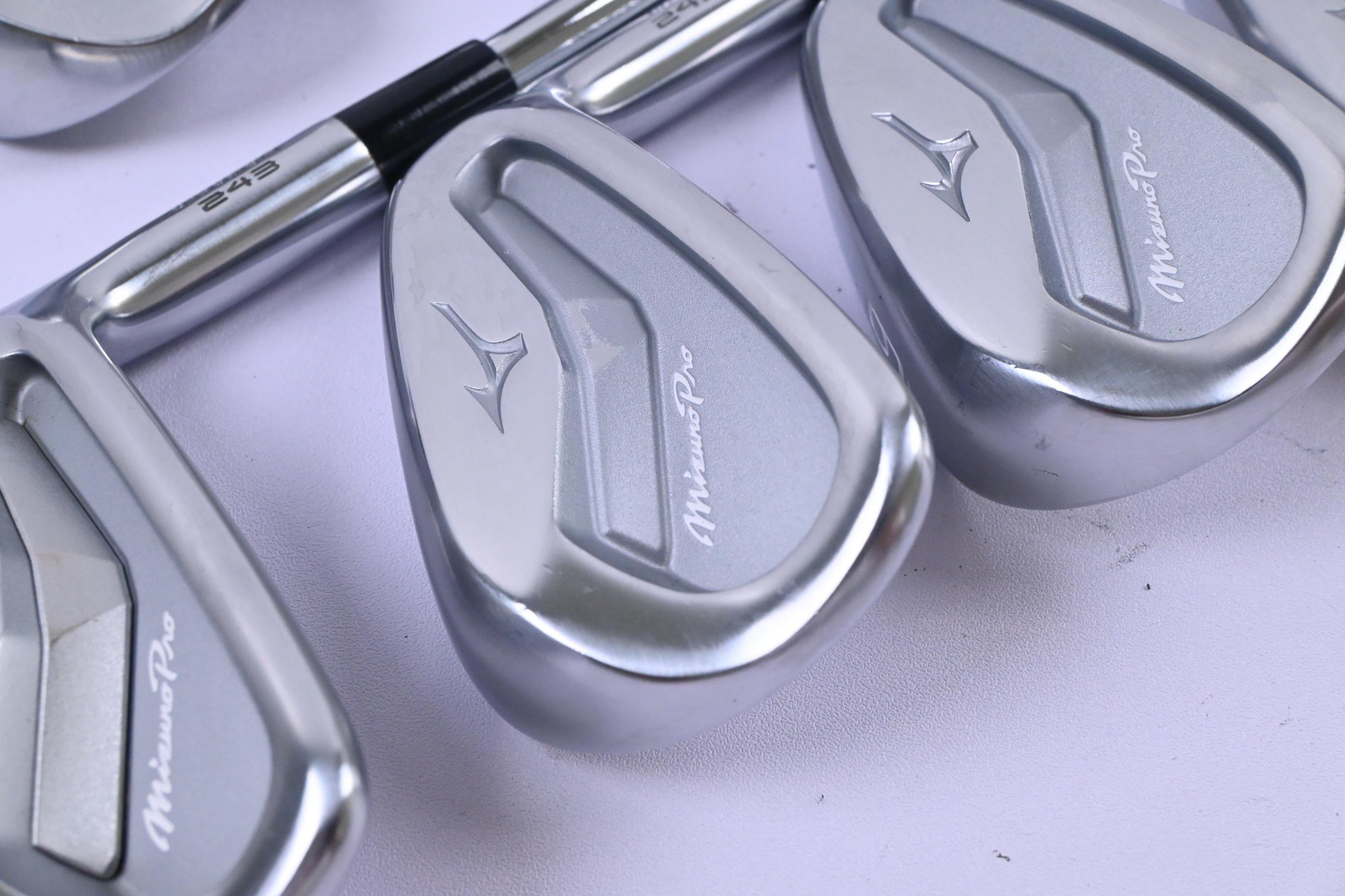 Mizuno Pro 243 Irons / 4-PW / Stiff Flex Dynamic Gold 95 S300 Shafts