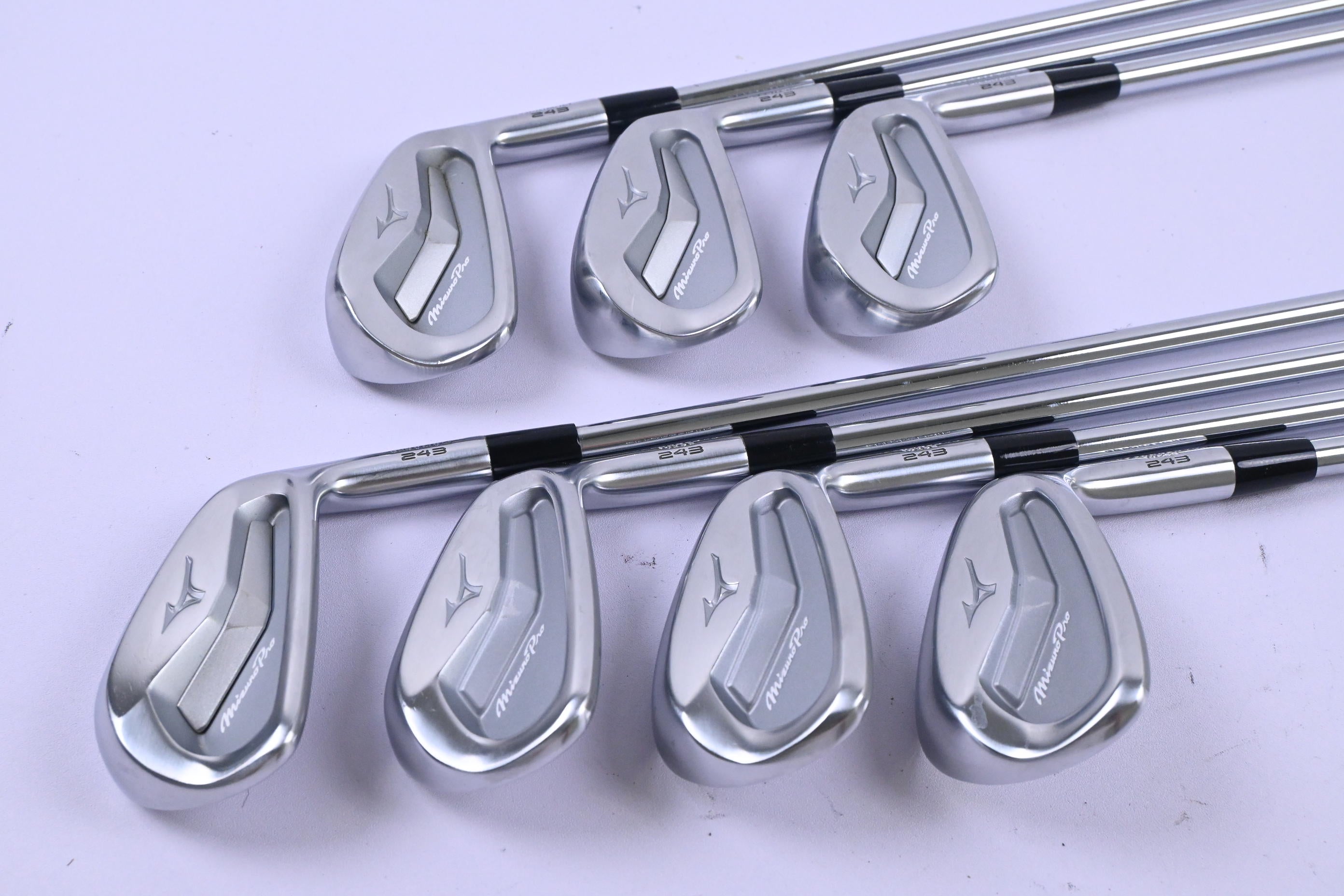 Mizuno Pro 243 Irons / 4-PW / Stiff Flex Dynamic Gold 95 S300 Shafts