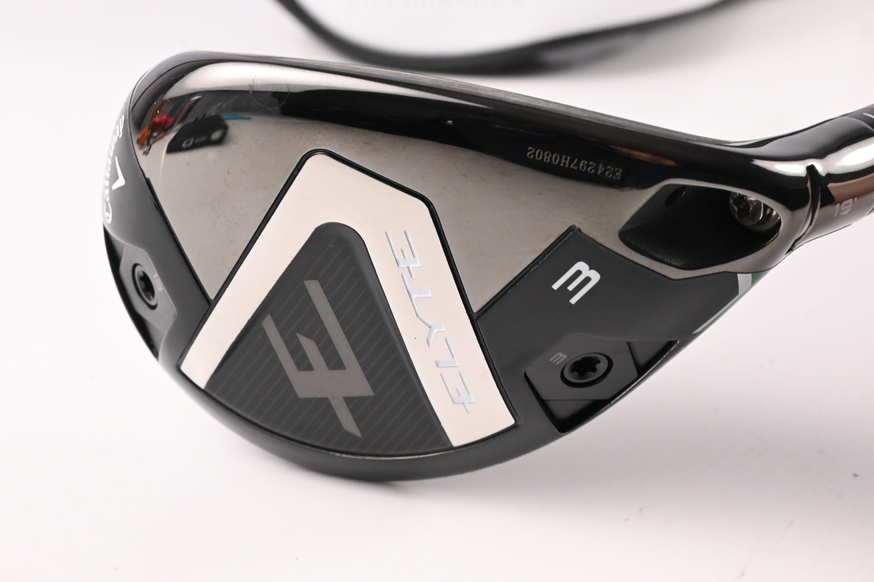 Callaway Elyte #3 Hybrid / 19 Degree / Stiff Flex Denali Charcoal 70 Shaft