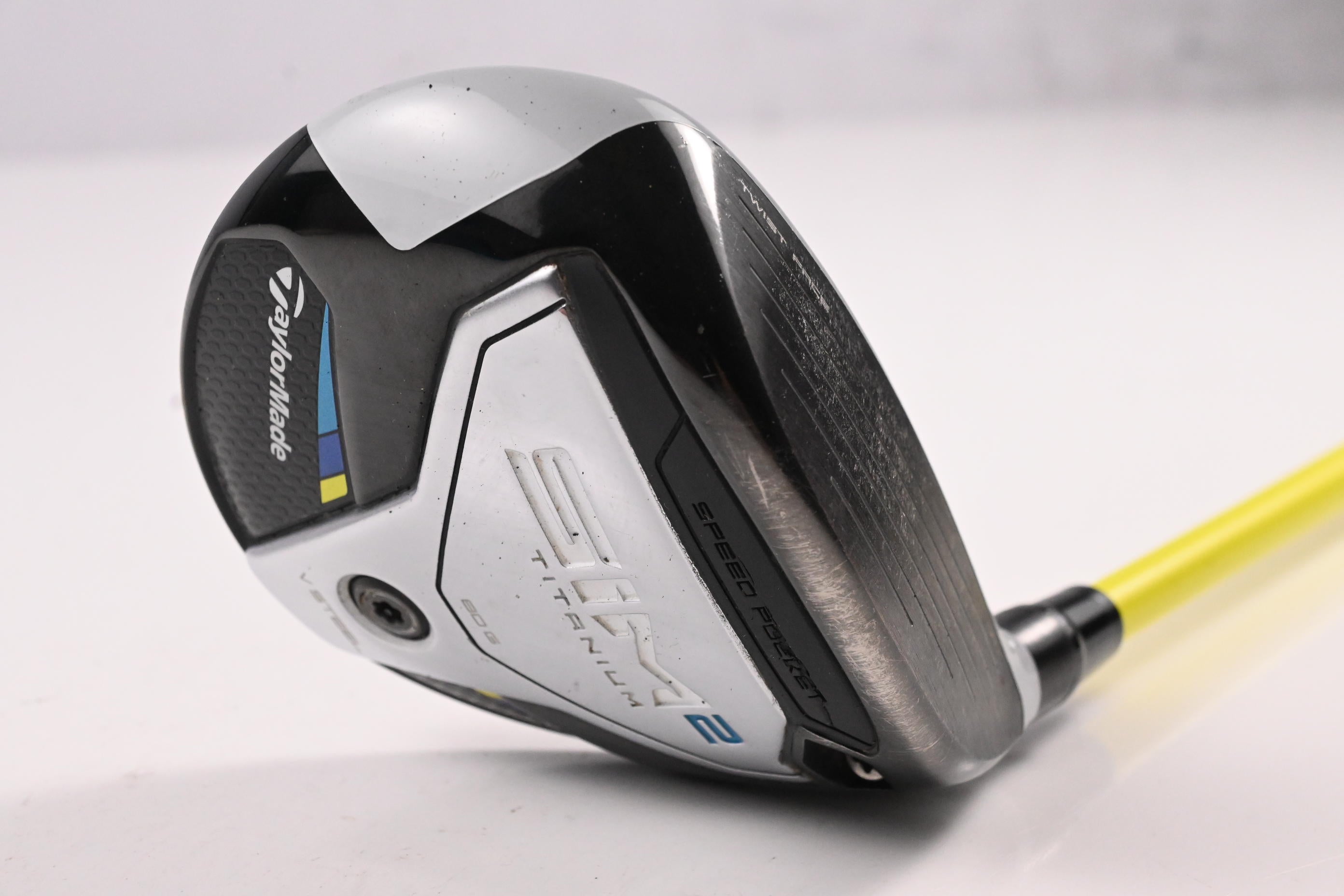 Taylormade SIM2 Ti #3 Wood / 15 Degree / Stiff Flex UST ProForce V2 7 Shaft