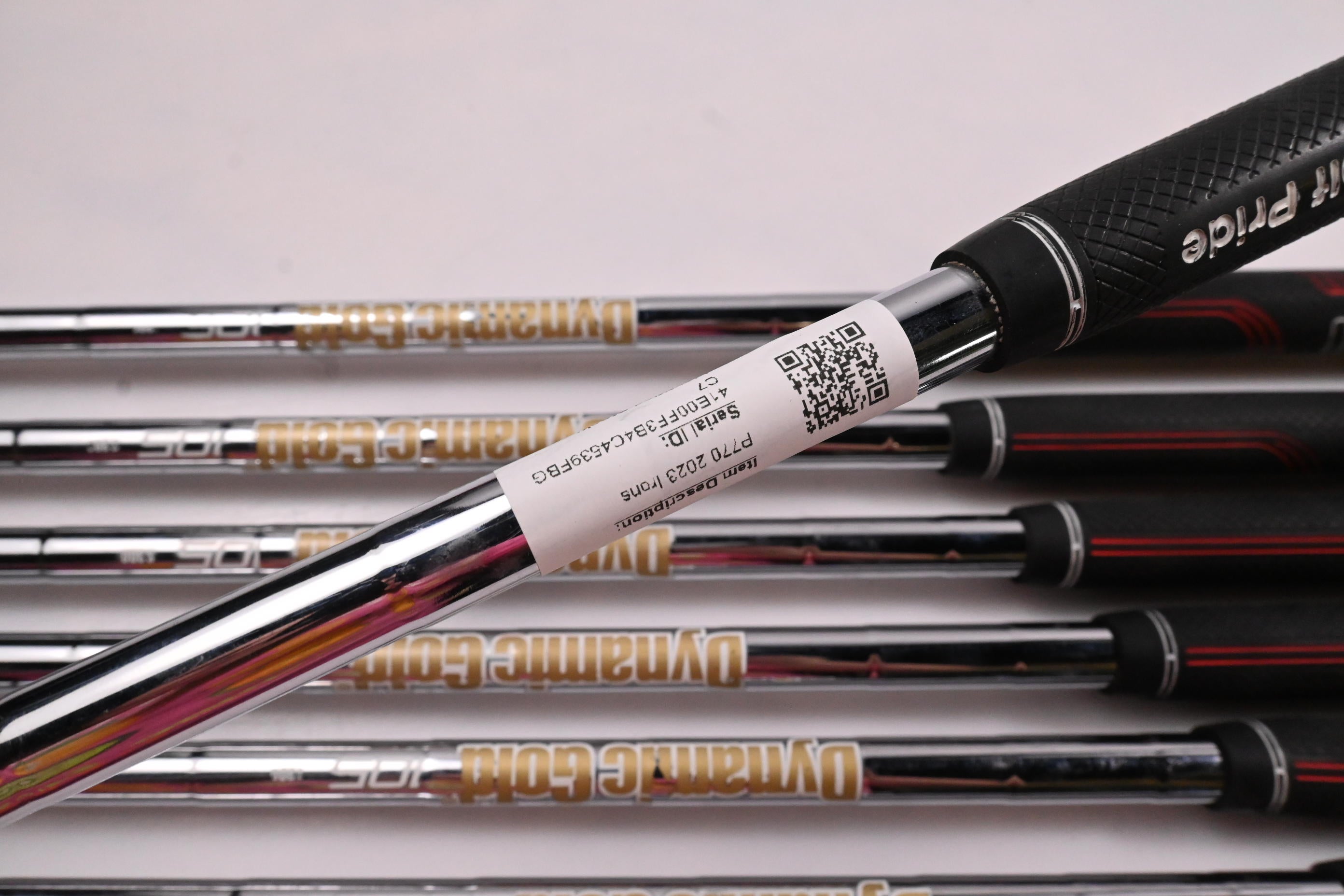 Taylormade P770 2023 Irons / 4-PW / Stiff Flex Dynamic Gold 105 S300 Shafts