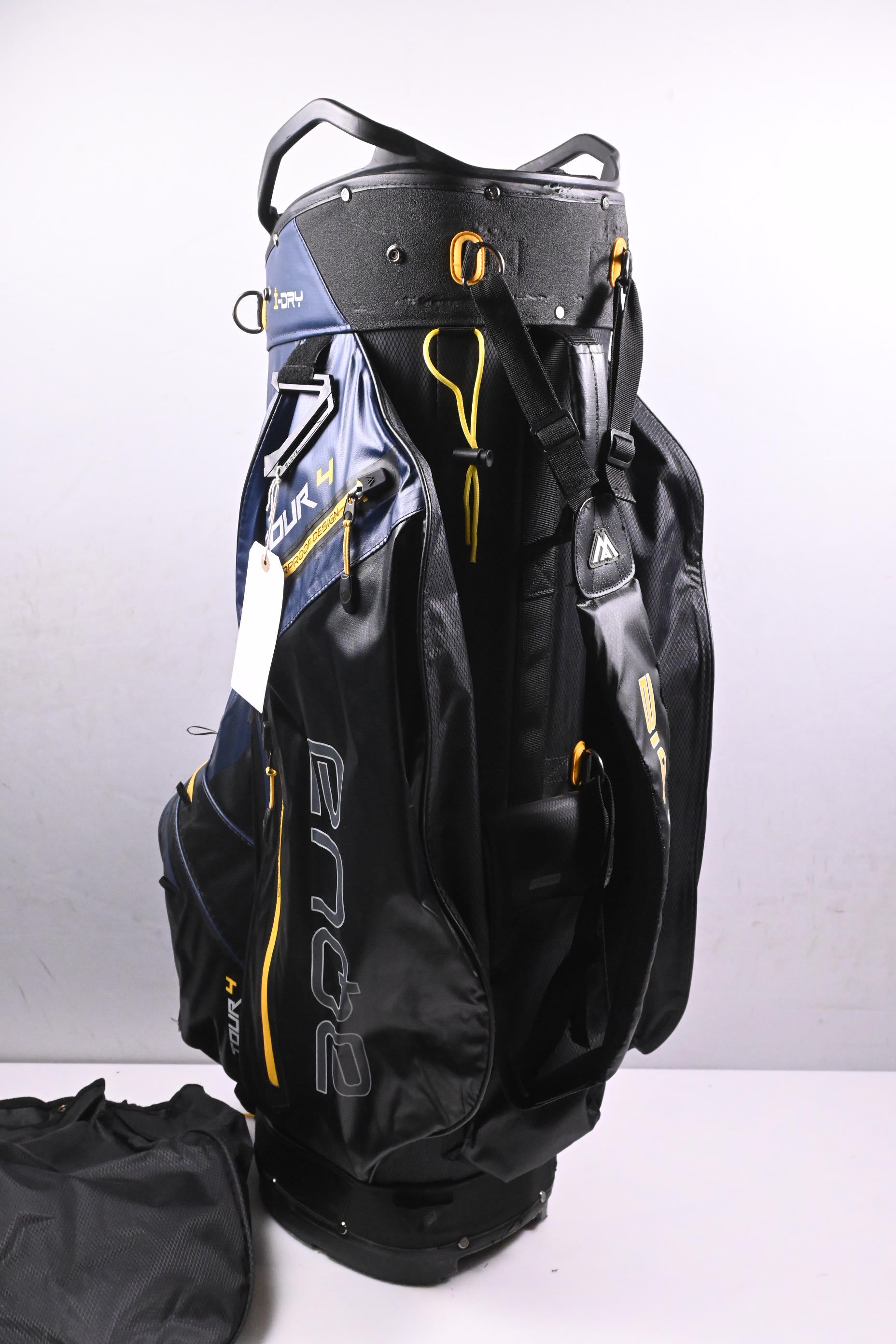 Sun Mountain Tour 4 Cart Bag / 15-Way Divider / Blue, Yellow