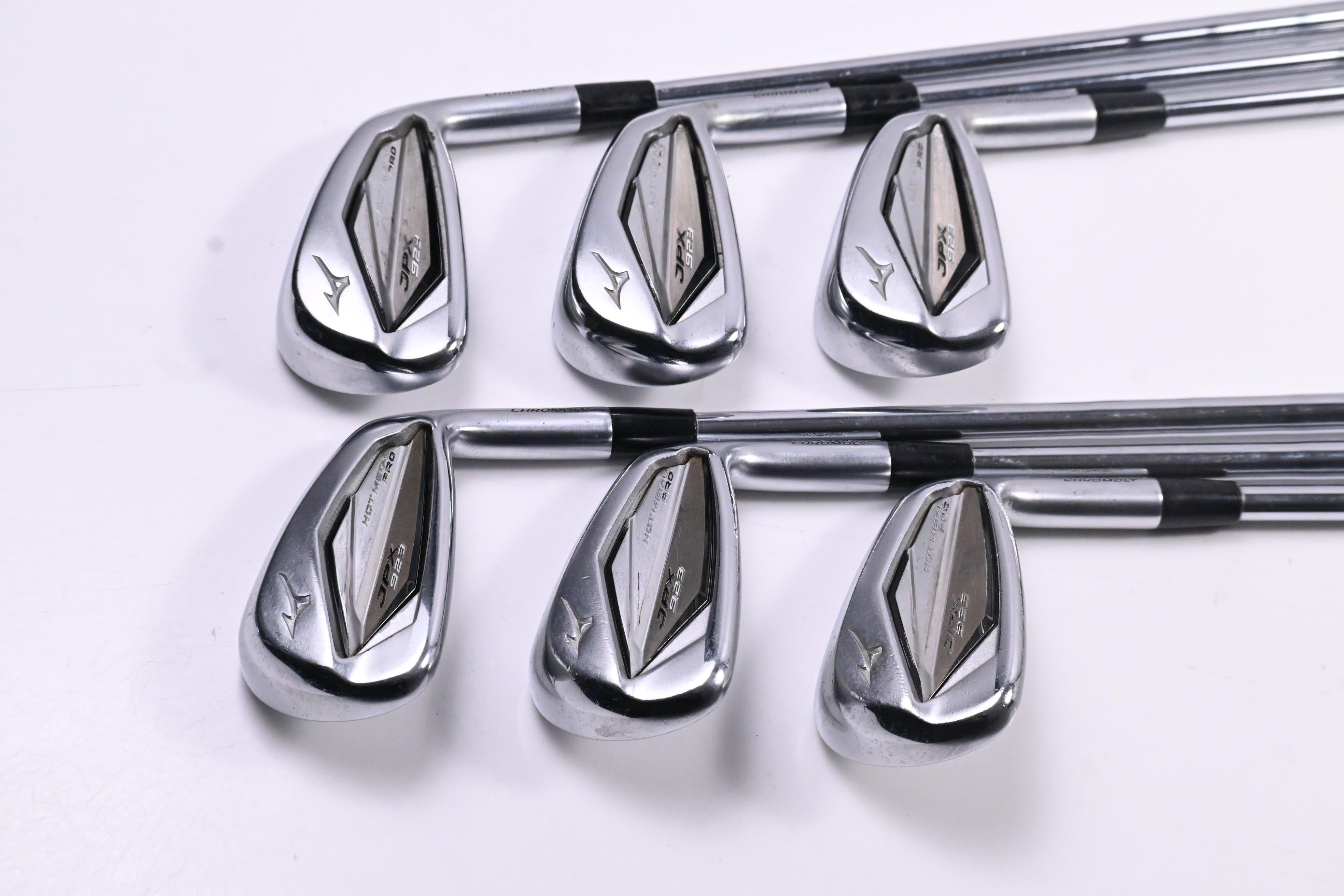 Mizuno JPX 923 Hot Metal Pro Irons / 5-PW / Stiff Flex KBS $-Taper Lite 100