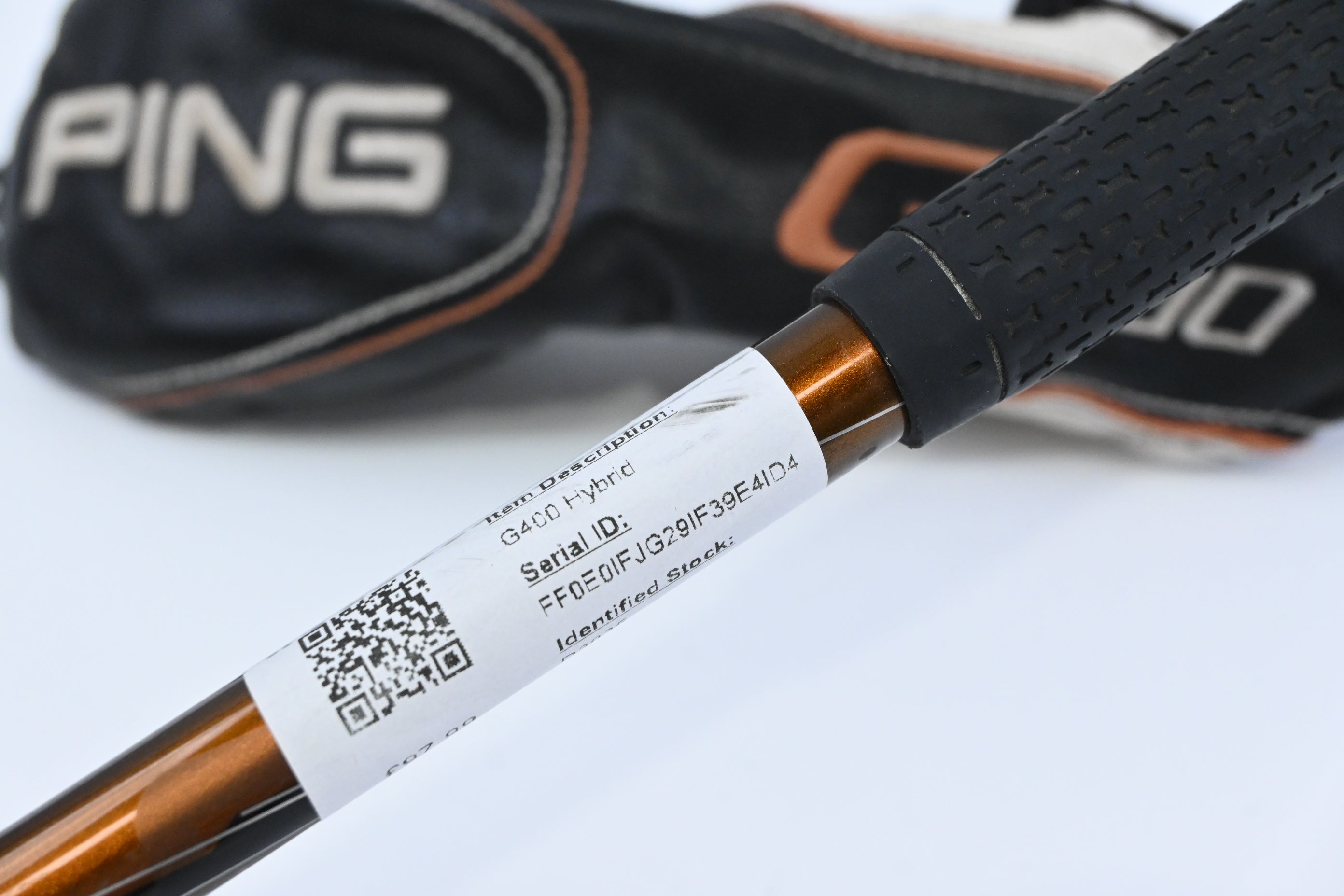 Ping G400 #4 Hybrid / 22 Degree / Regular Flex Ping Alta CB 70 Shaft