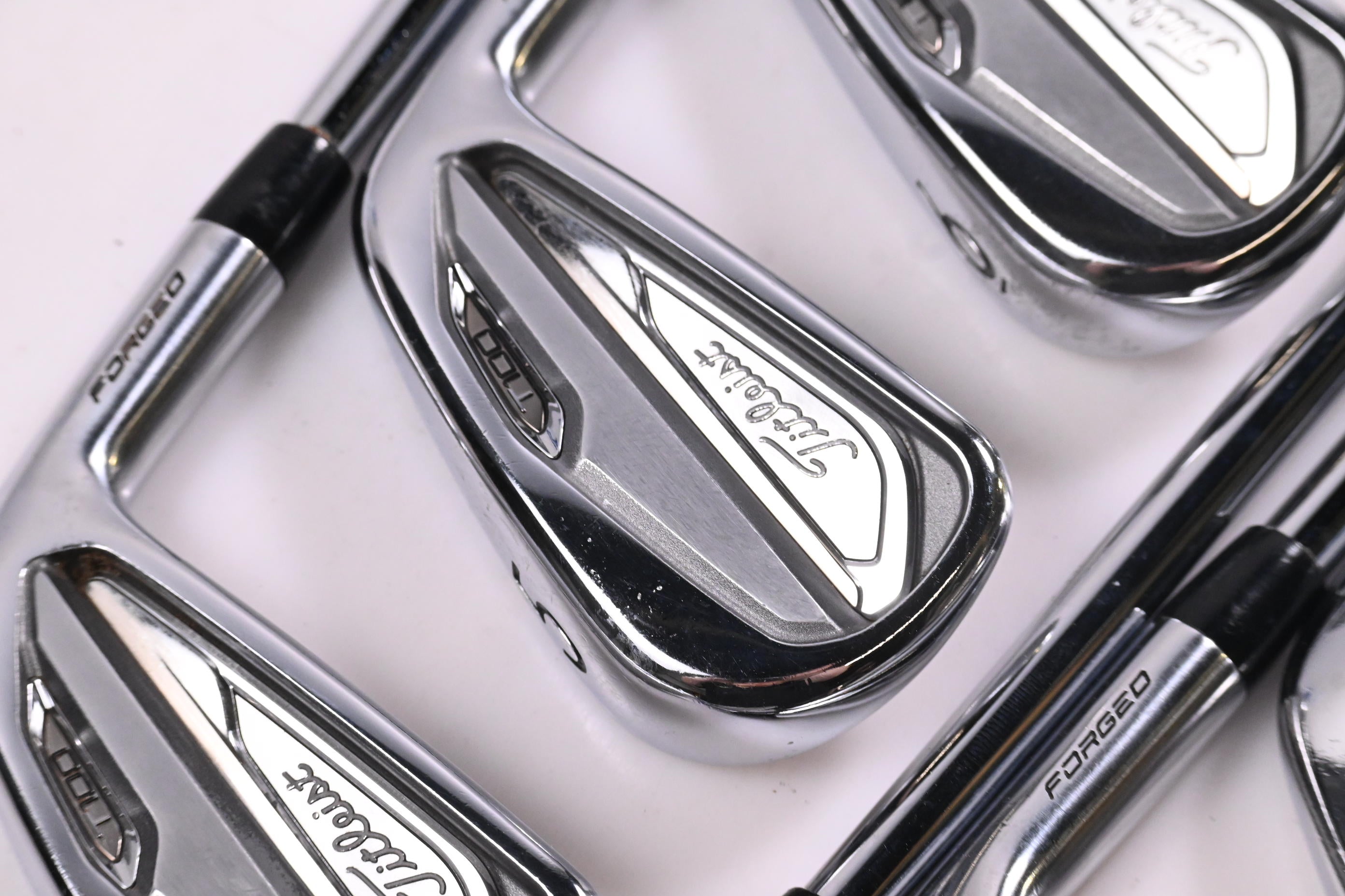 Titleist T100 2019 Irons / 4-PW / Stiff Flex AMT Tour White S300 Shafts