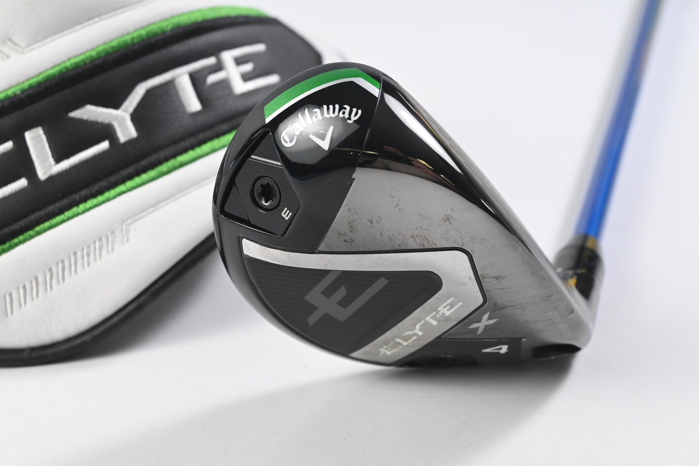 Callaway Elyte X #4 Hybrid / 21 Degree / Senior Flex Accra GX Blue 100 Shaft