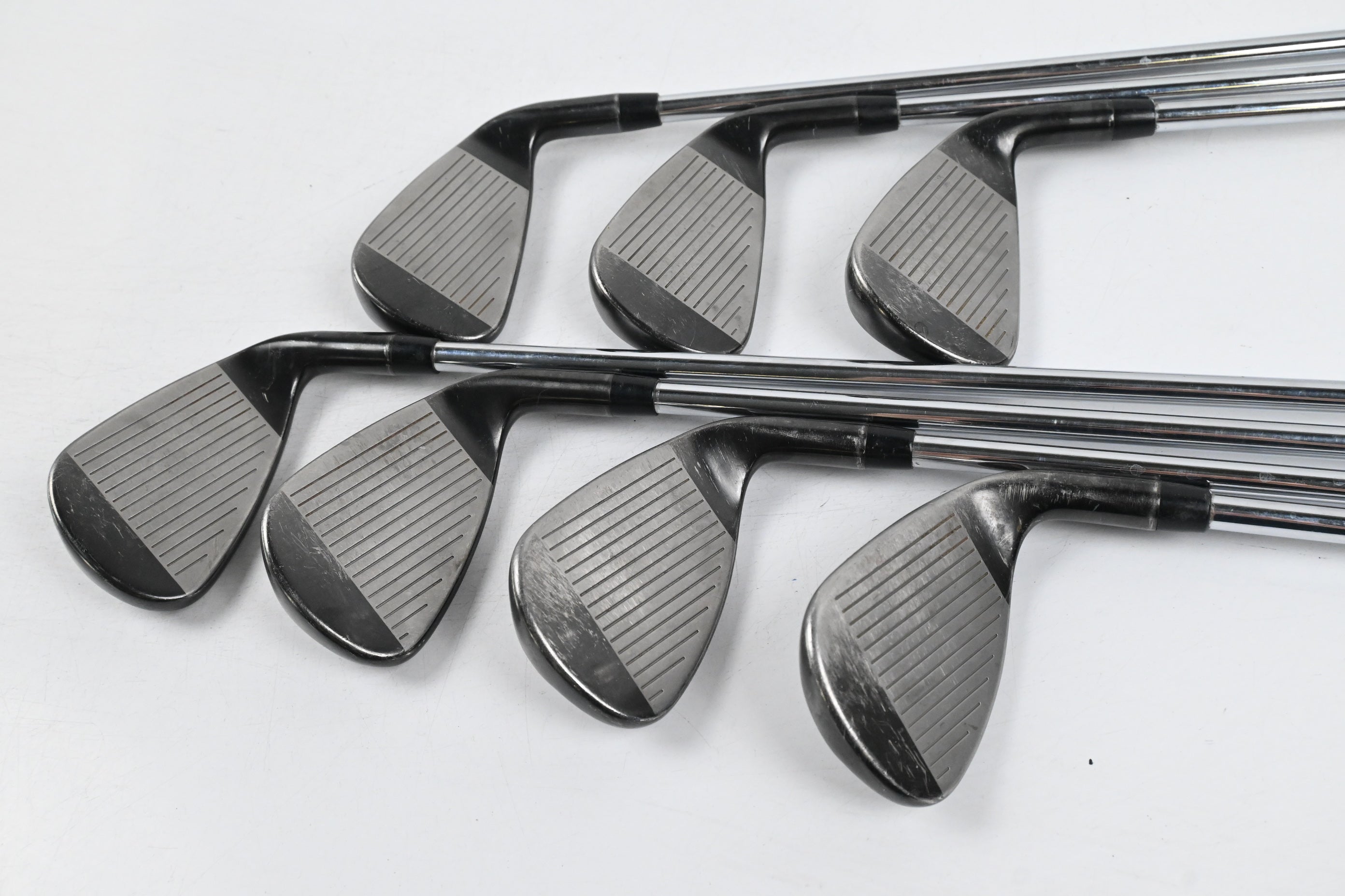 Left Hand Callaway Steelhead XR Pro Irons / 5-PW+GW / Regular Flex XP 105 Shafts