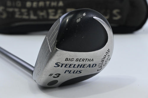 Left Hand Callaway Steelhead Plus #3 Wood / 15 Degree / Regular Flex Callaway