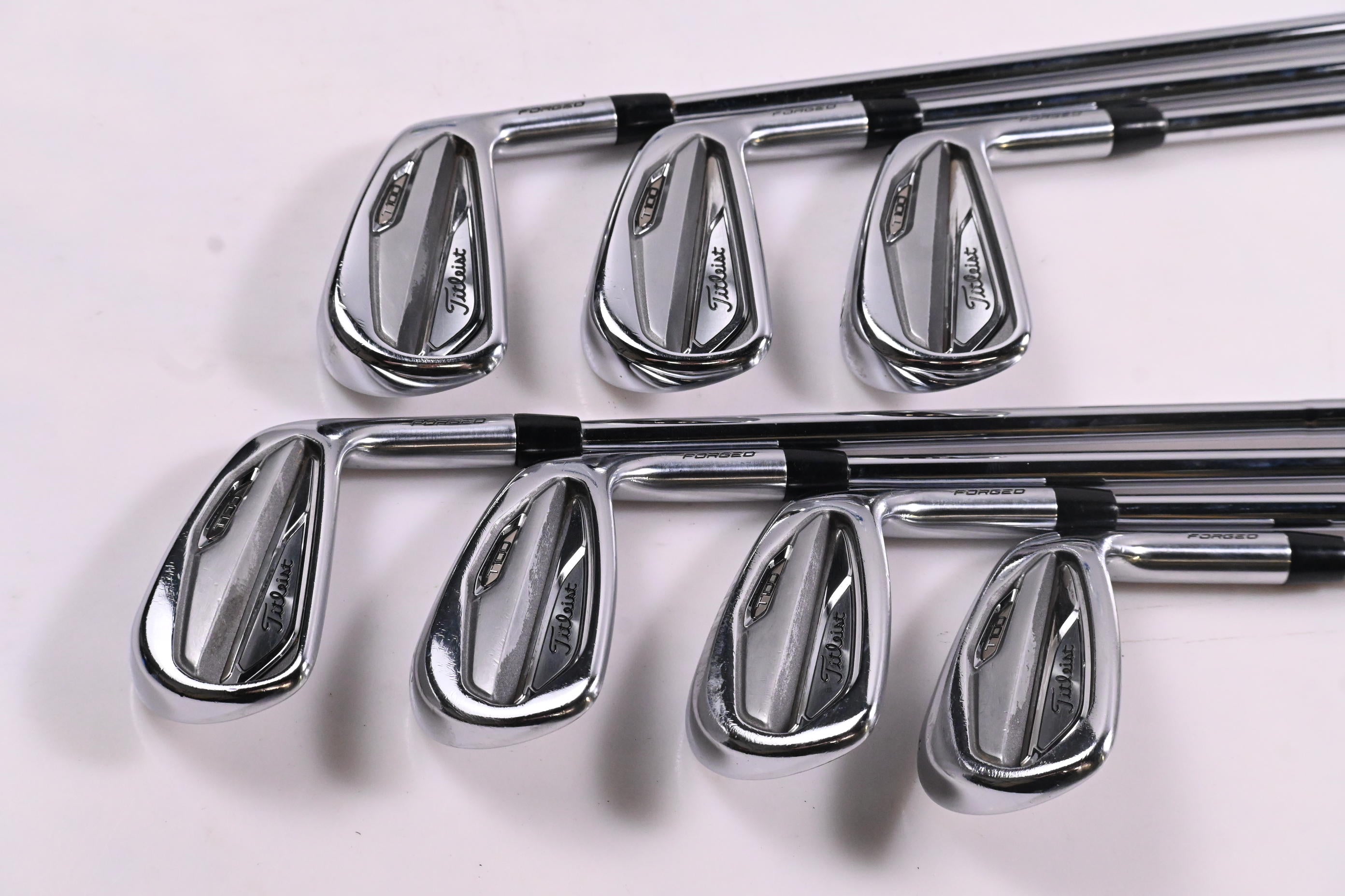 Titleist T100 2019 Irons / 4-PW / Stiff Flex AMT Tour White S300 Shafts
