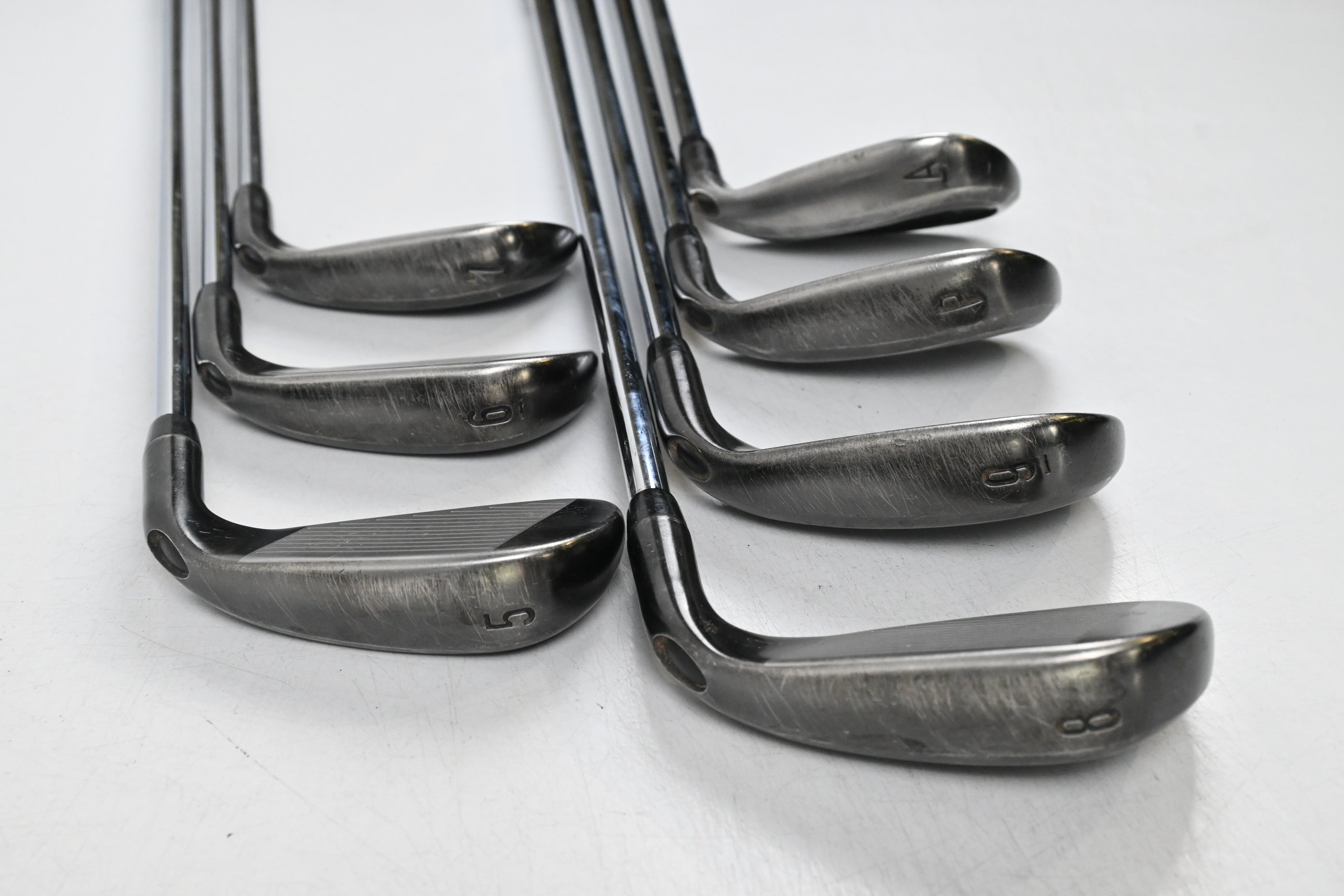 Left Hand Callaway Steelhead XR Pro Irons / 5-PW+GW / Regular Flex XP 105 Shafts