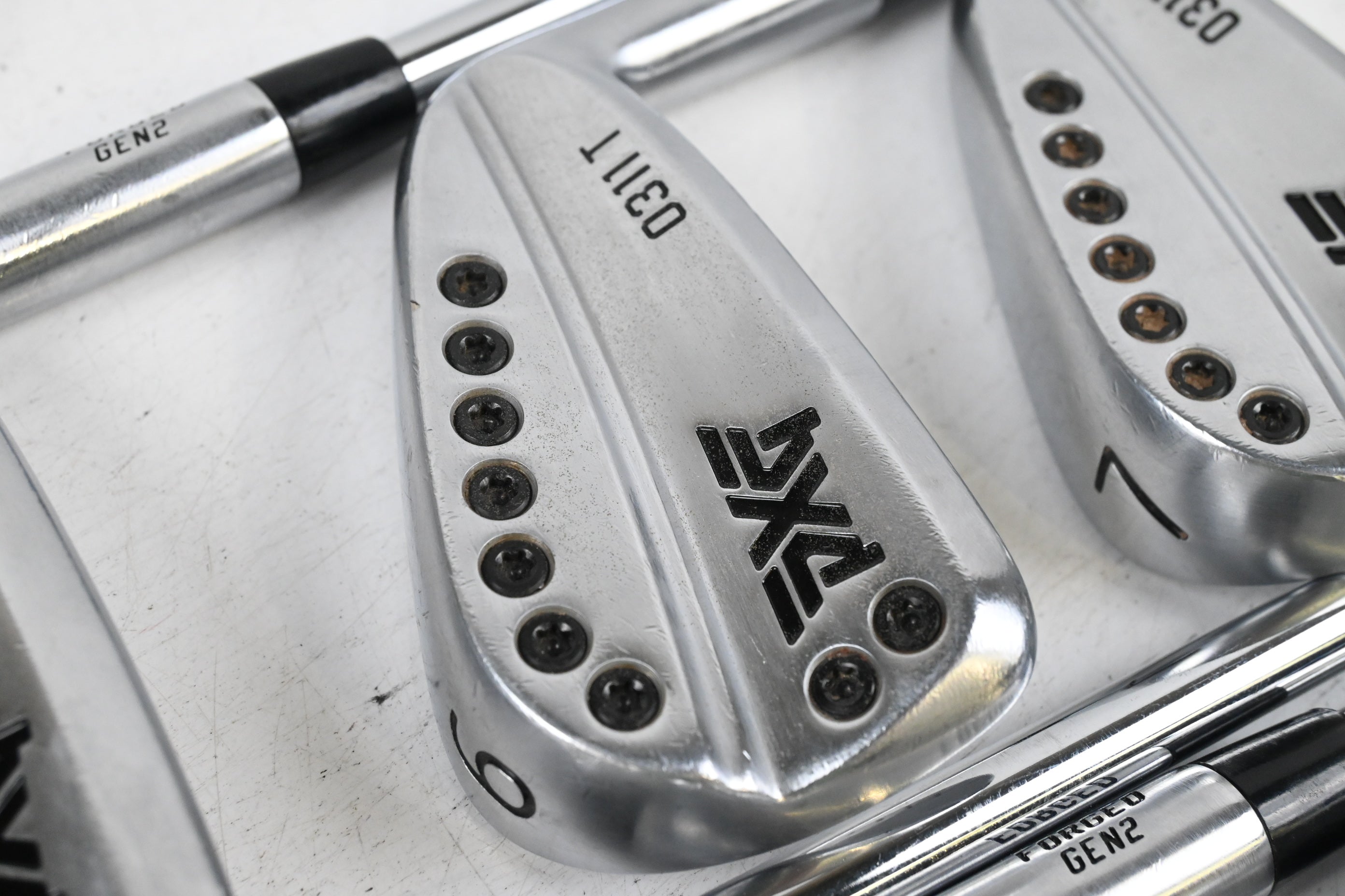 PXG 0311 T Gen2 Irons / 5-PW / Stiff Flex Elevate Tour Shafts