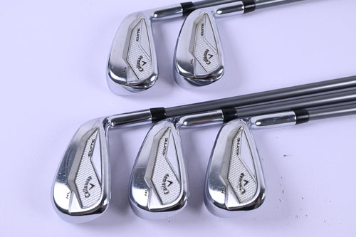 Callaway Elyte HL Irons / 6-PW / Regular Flex Denali Charcoal 65 Shafts
