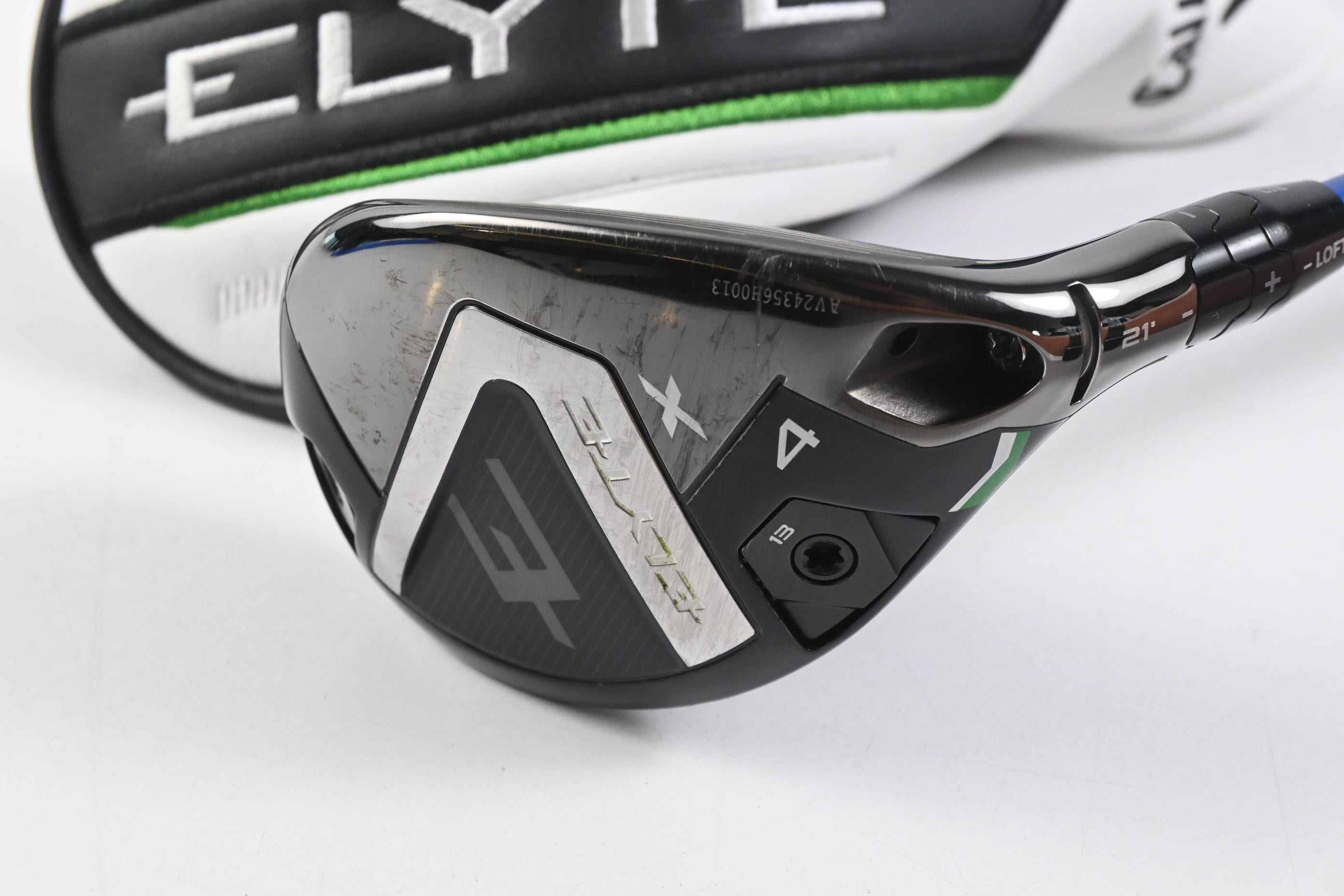 Callaway Elyte X #4 Hybrid / 21 Degree / Senior Flex Accra GX Blue 100 Shaft
