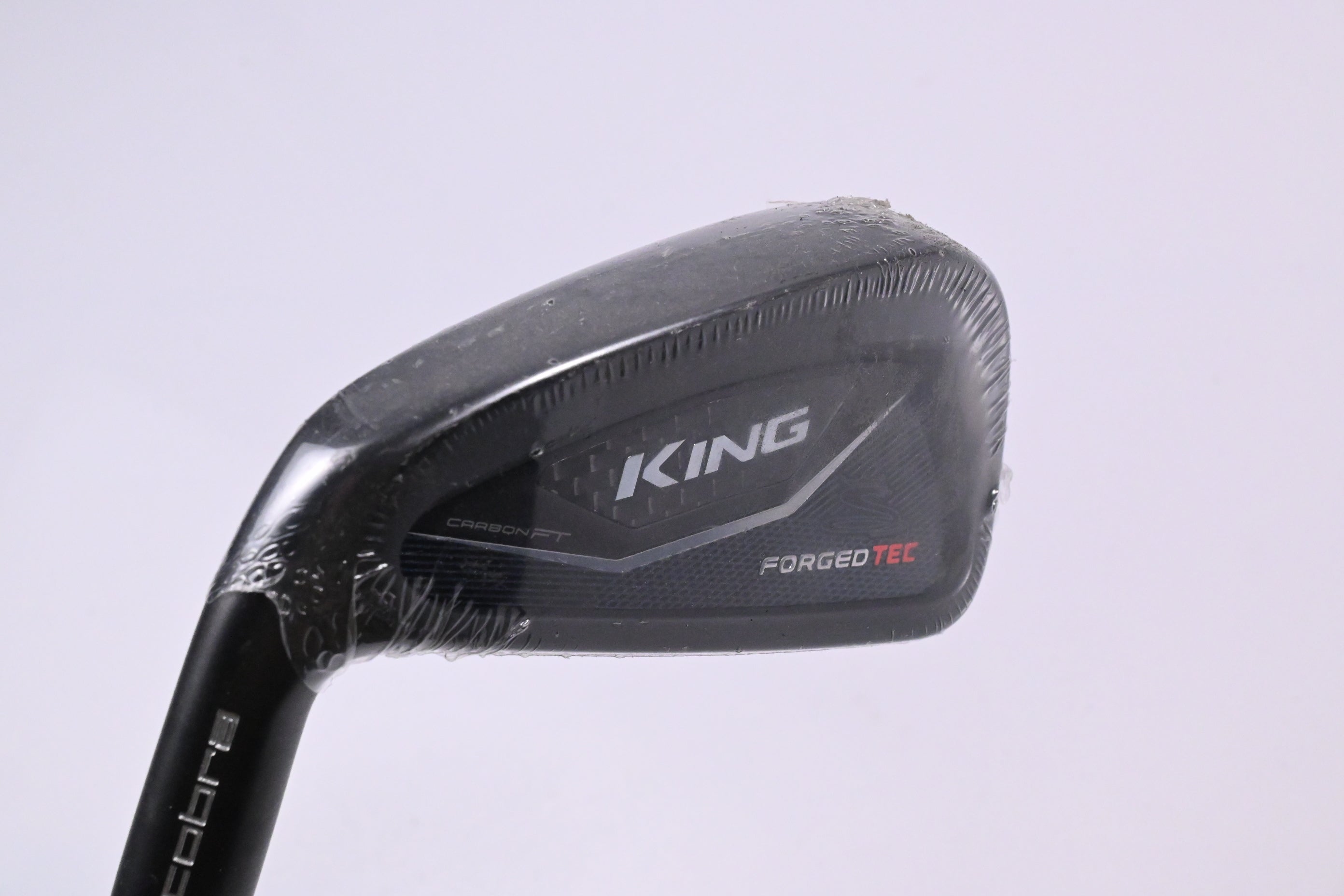 Left Hand Cobra King Forged Tec Black #4 Iron / 21 Degree / Stiff Flex KBS Tour