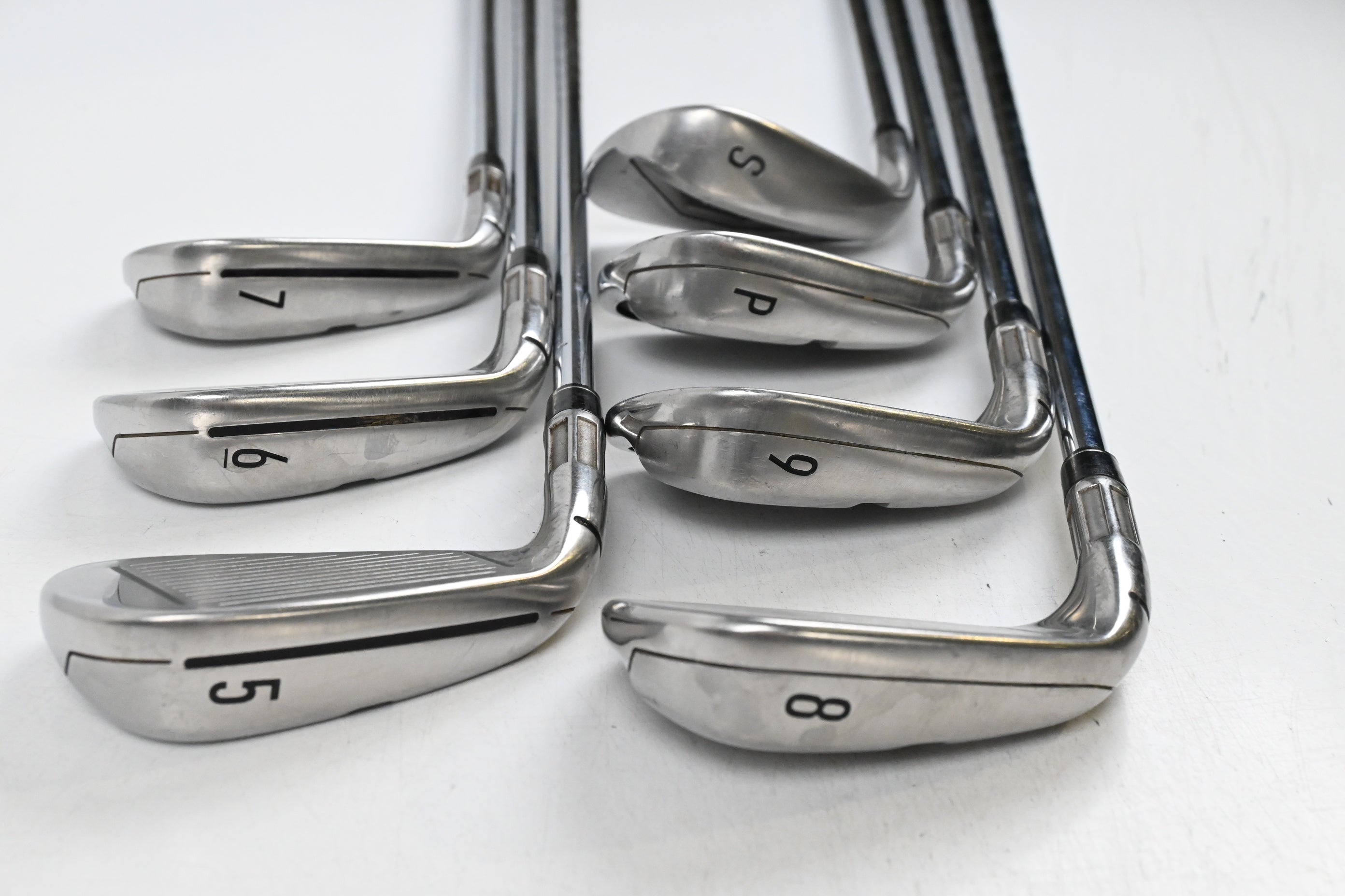 Taylormade M4 Irons / 5-PW+SW  / Regular Flex KBS MAX 85 Shafts