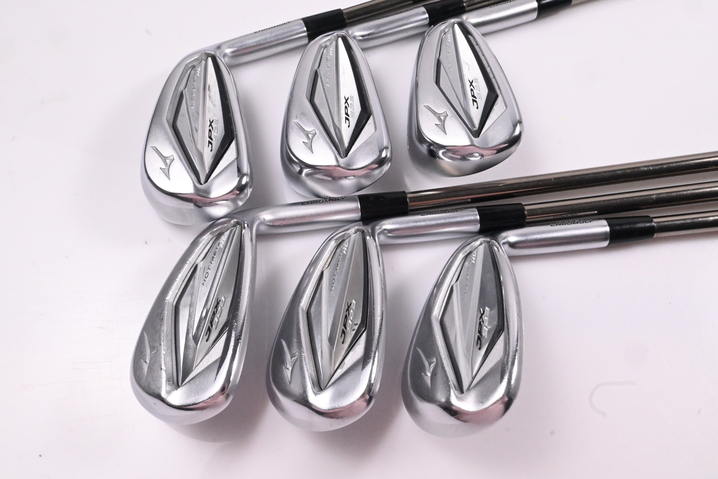 Mizuno JPX 923 Hot Metal HL Irons / 6-PW+SW / Senior Flex UST Recoil ESX 460