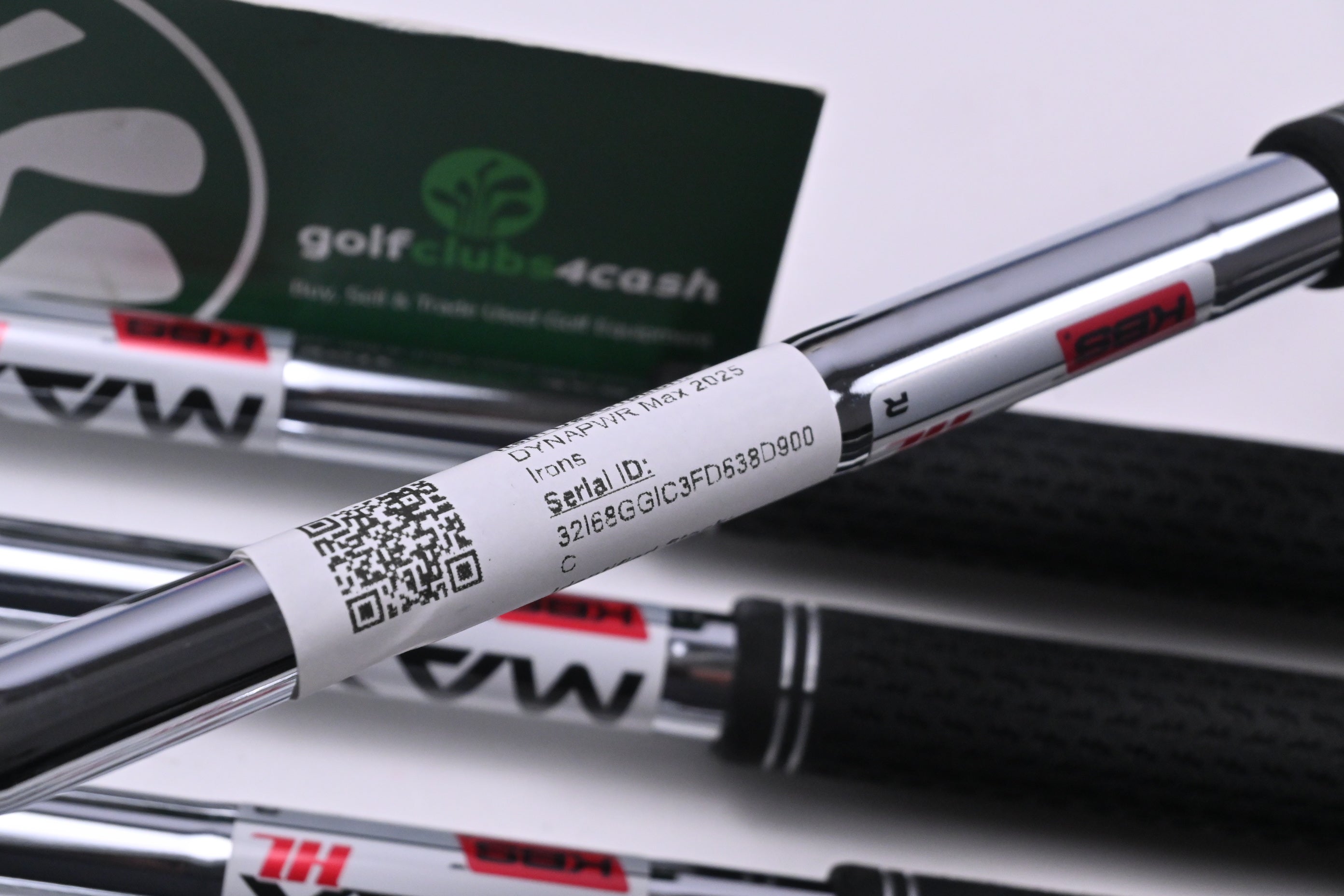 Wilson DYNAPWR Max 2025 Irons / 5-PW+SW / Regular Flex KBS Max HL Shafts
