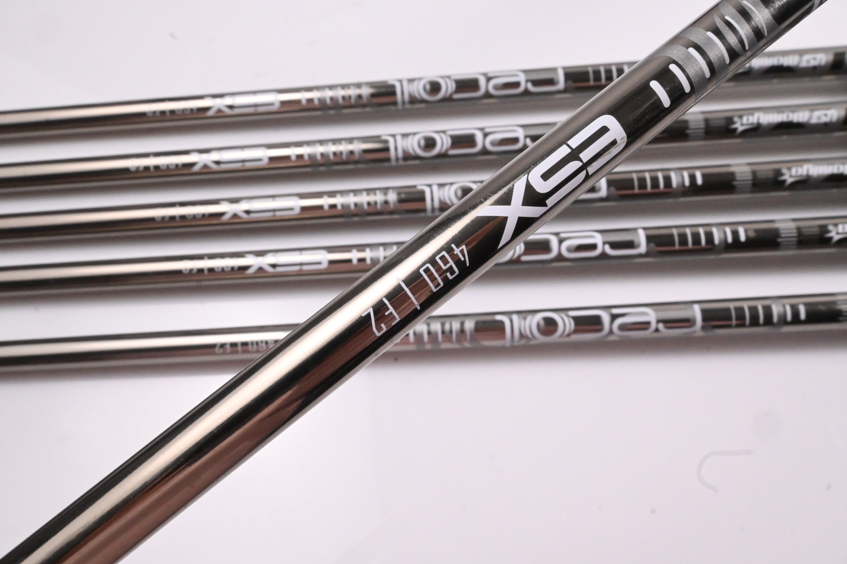 Mizuno JPX 923 Hot Metal HL Irons / 6-PW+SW / Senior Flex UST Recoil ESX 460