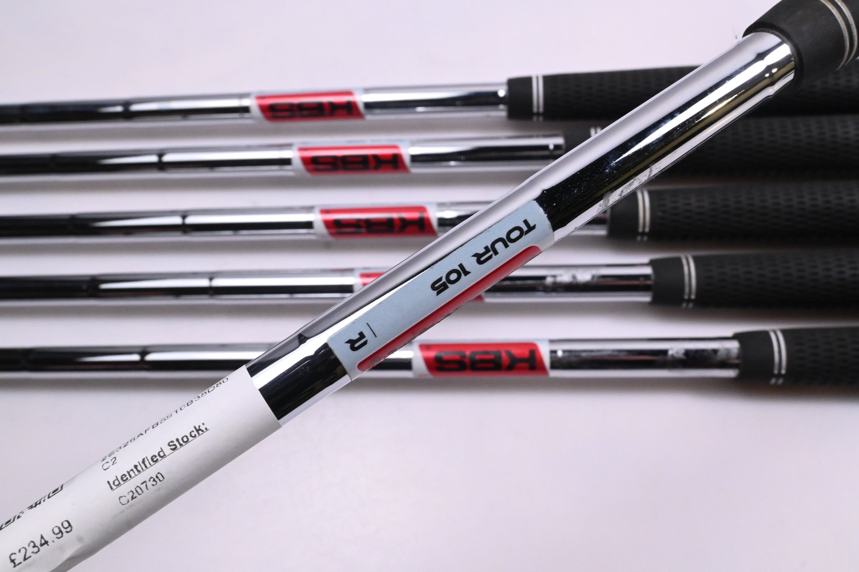 Left Hand Wilson Launch Pad 2022 Irons / 5-PW / Regular Flex KBS Tour 105