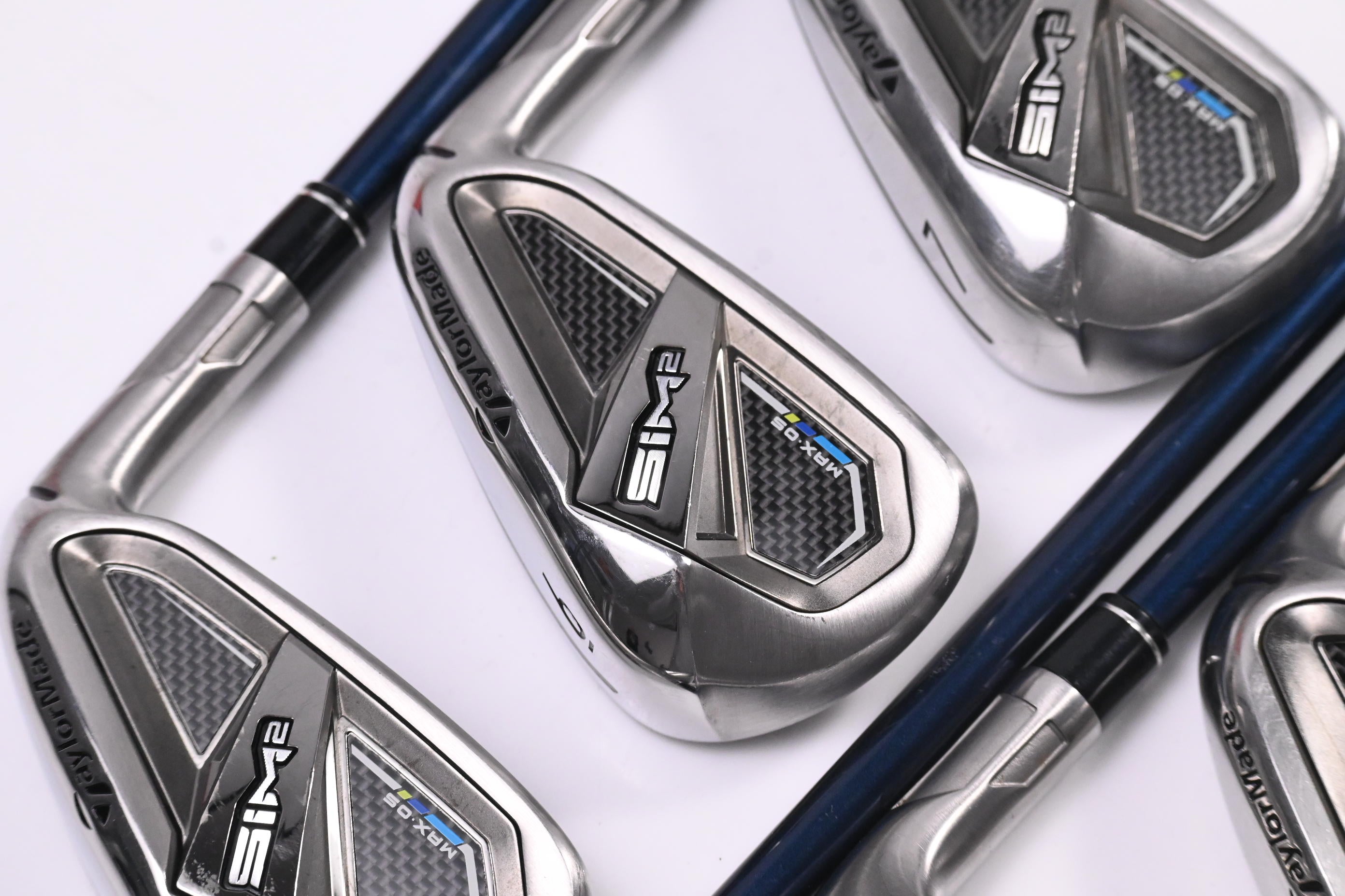Taylormade SIM2 Max OS Irons / 5-PW+SW / Senior Flex Fujikura Ventus Blue 5