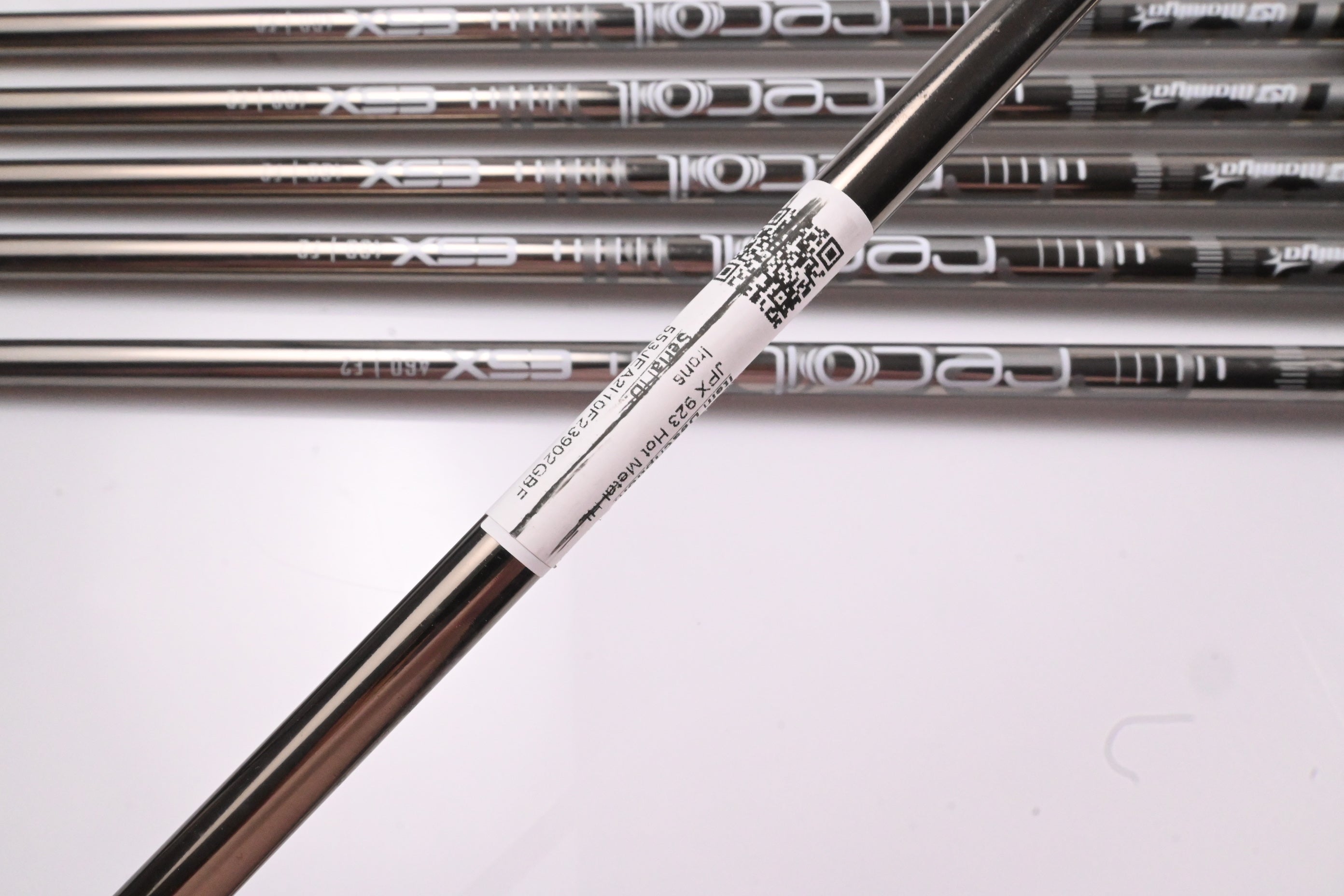 Mizuno JPX 923 Hot Metal HL Irons / 6-PW+SW / Senior Flex UST Recoil ESX 460