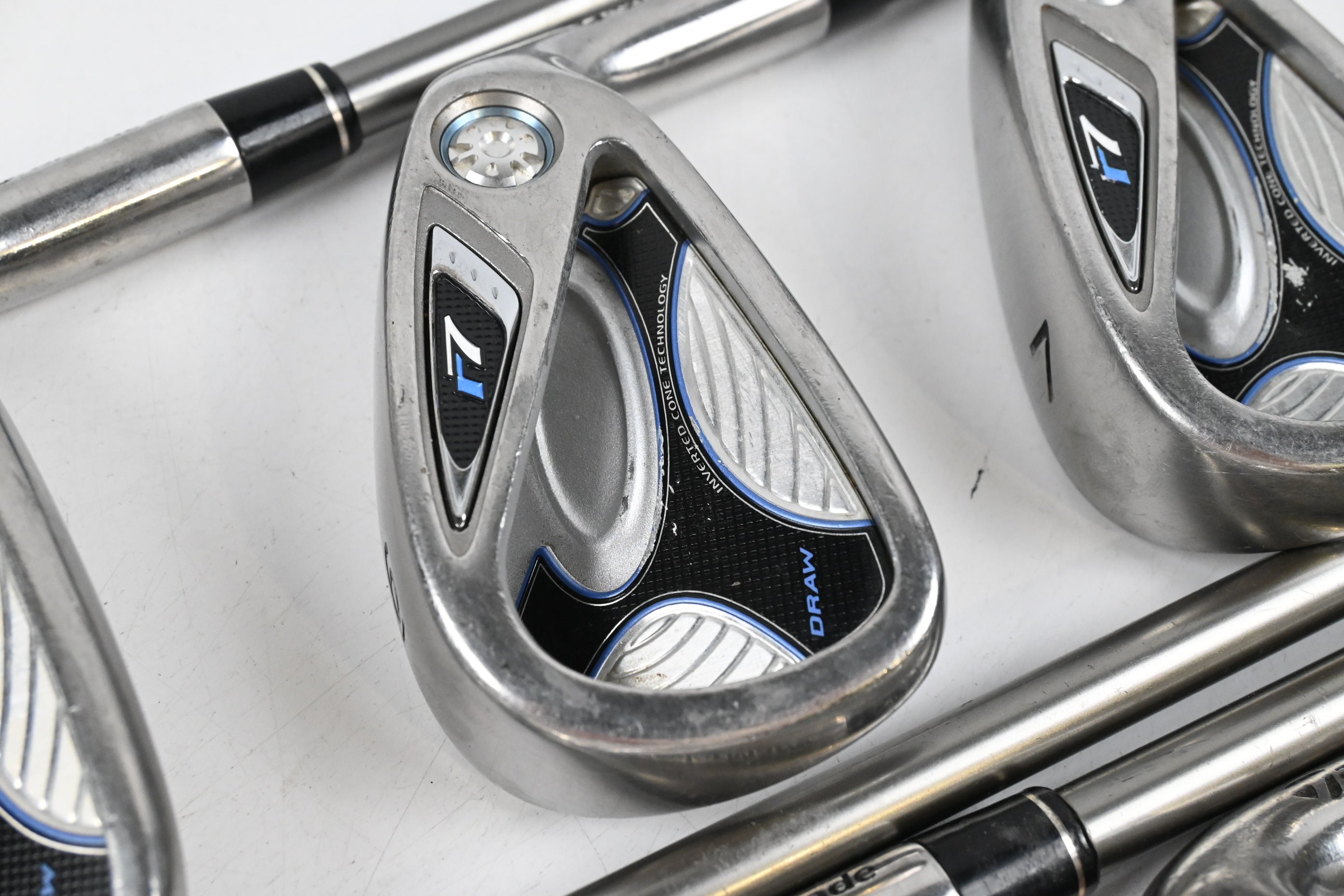 Ladies Taylormade R7 Draw Irons / 5-PW+SW / Ladies Flex Taylormade REAX 45 Shaft