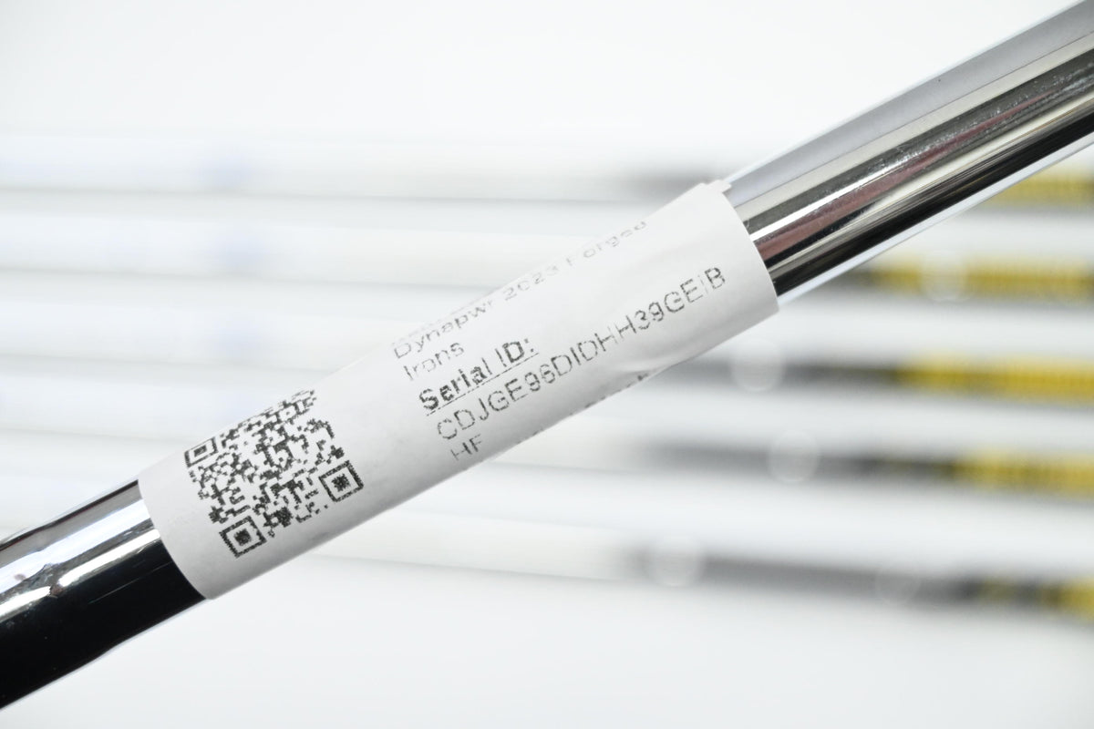 Wilson Dynapwr 2023 Forged Irons / 5-PW / Stiff Flex Dynamic Gold 115 S300