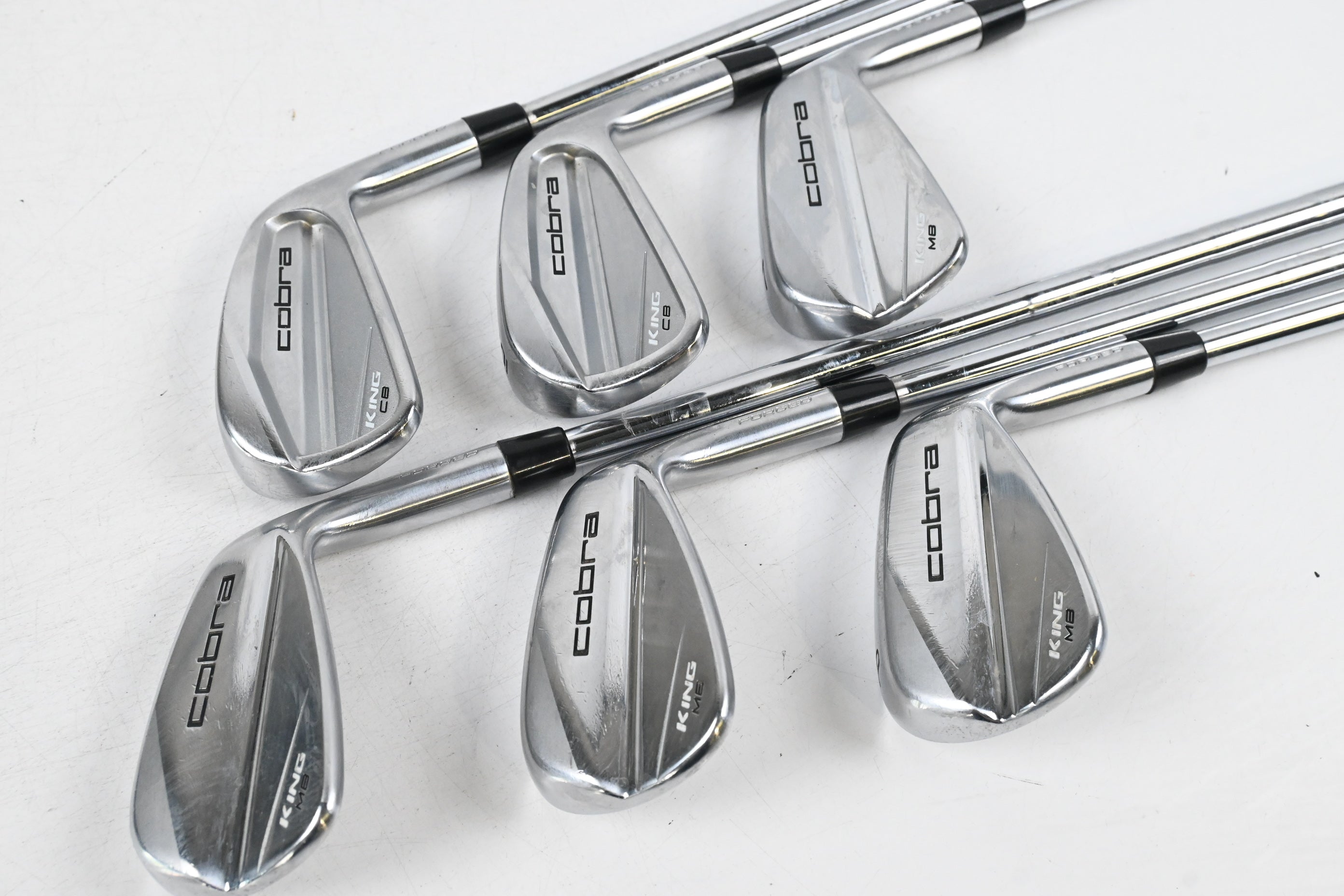 Cobra King MB/CB Combo Irons / 5-PW / Stiff Flex KBS Tour 120 Shafts