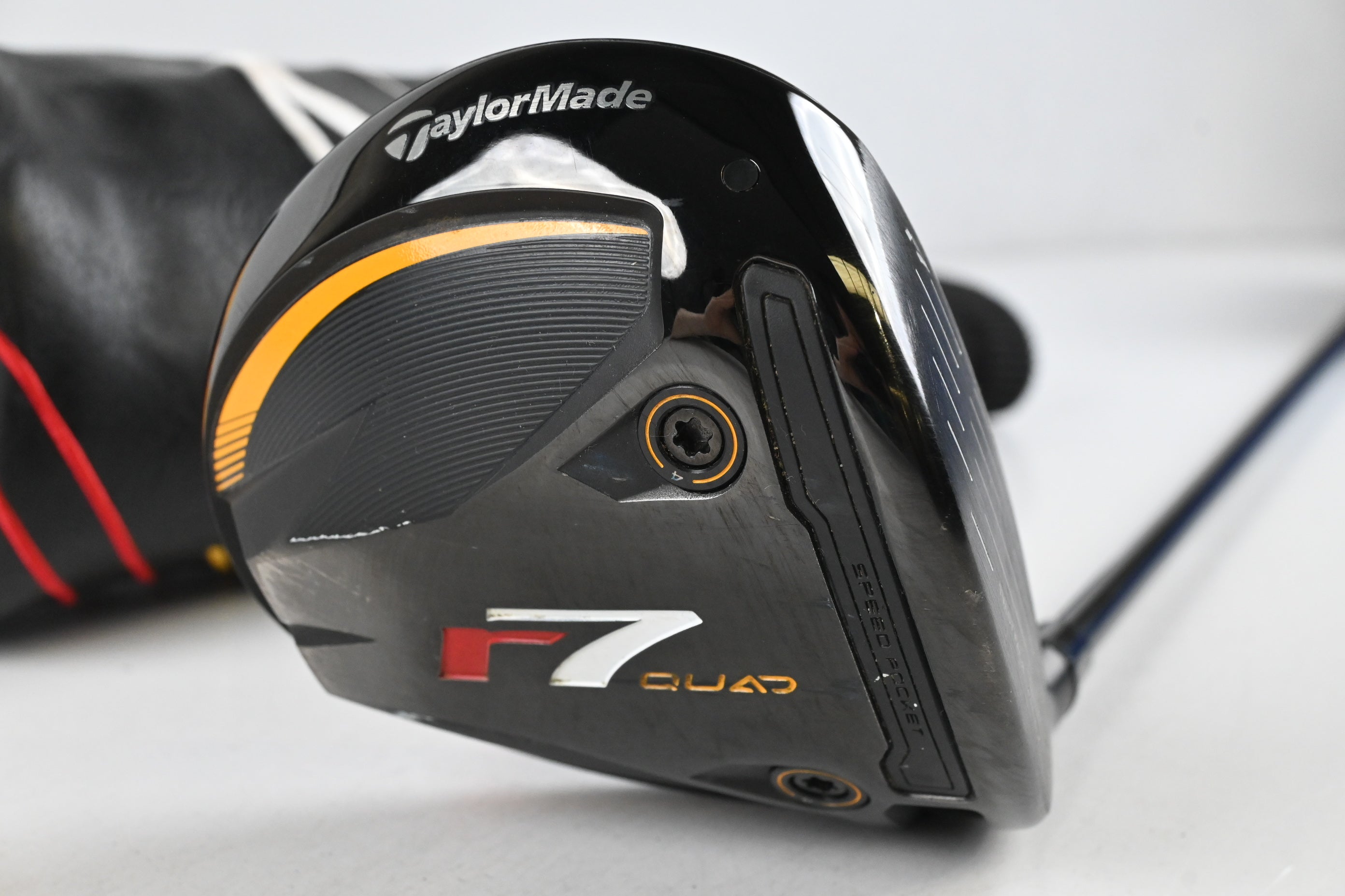 Taylormade R7 Quad Mini Driver / 13.5 Degree / Stiff Flex Fujikura Speeder MD 6