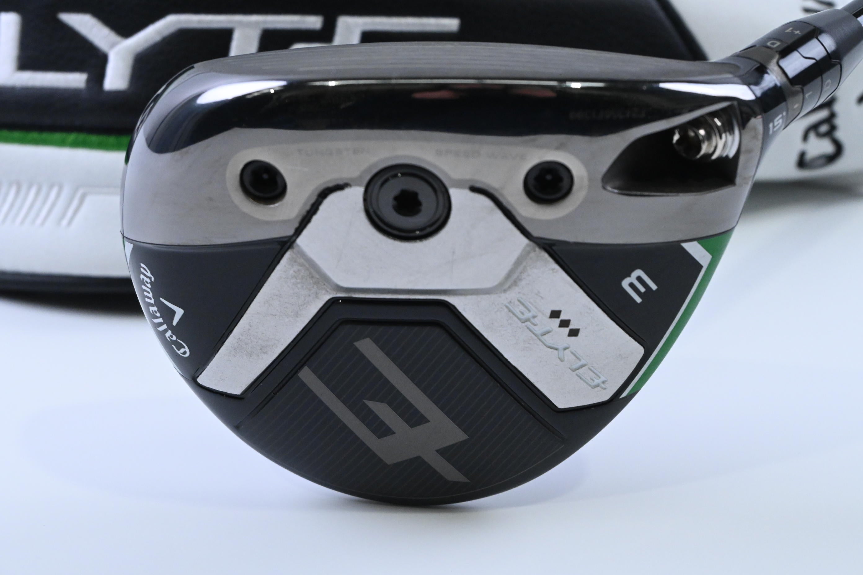 Callaway Elyte Triple Diamond #3 Wood / 15 Degree / X-Flex Denali Black 80 Shaft