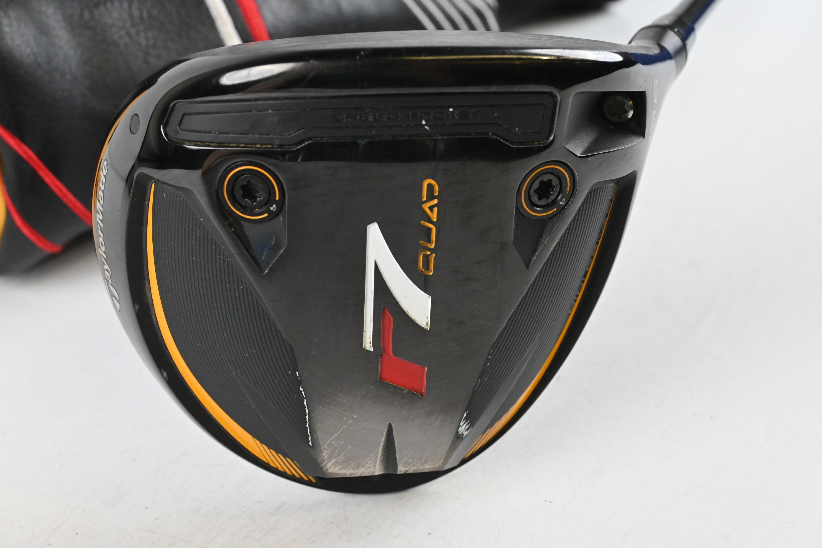 Taylormade R7 Quad Mini Driver / 13.5 Degree / Stiff Flex Fujikura Speeder MD 6