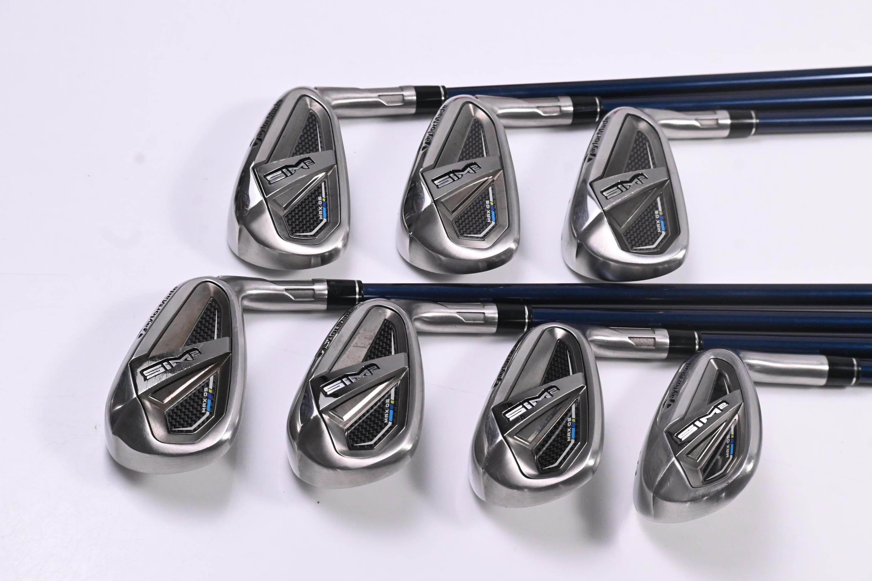 Taylormade SIM2 Max OS Irons / 5-PW+SW / Senior Flex Fujikura Ventus Blue 5