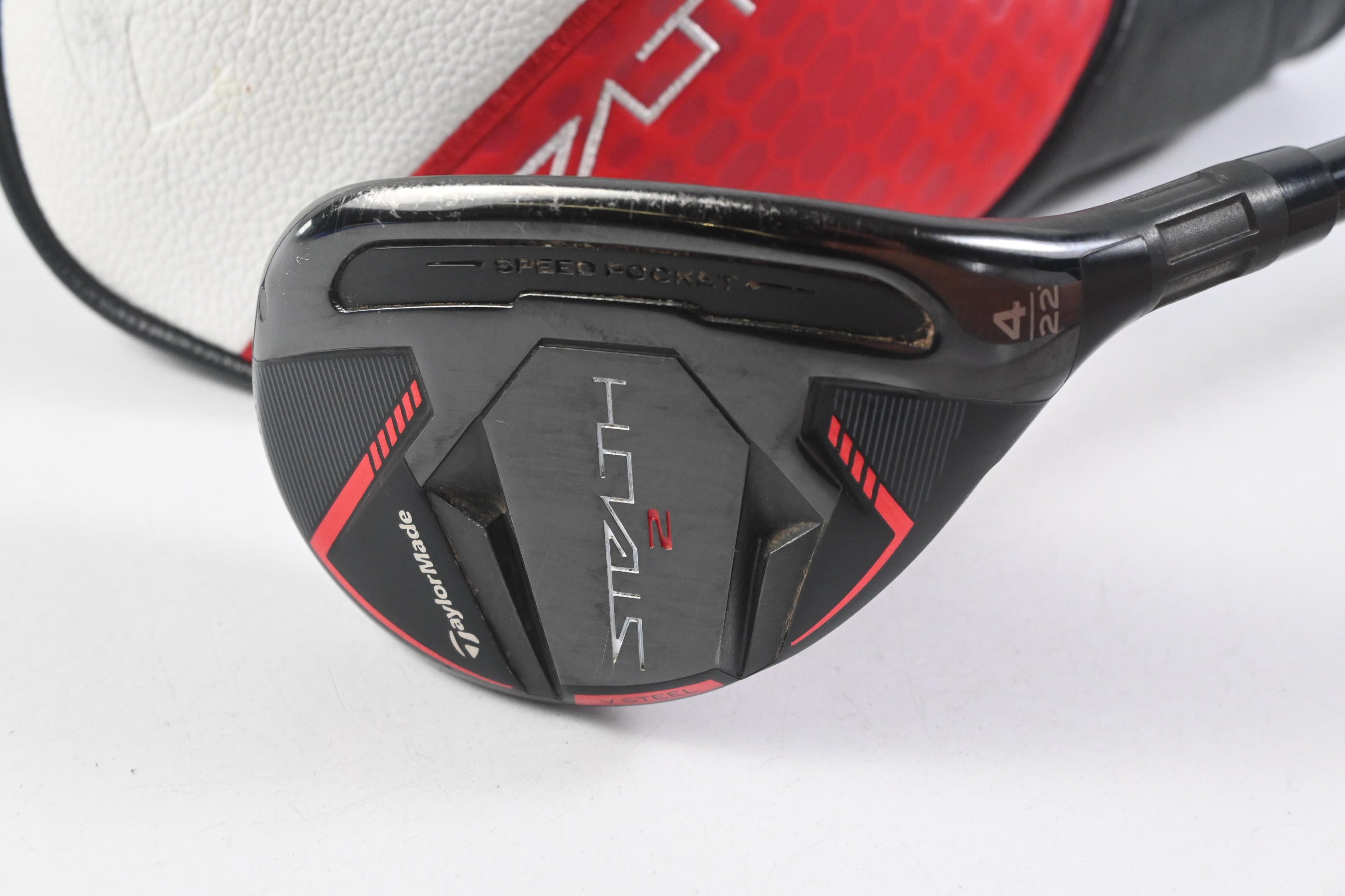 Taylormade Stealth 2 #4 Hybrid / 22 Degree / Senior Flex Fujikura Ventus TR Red