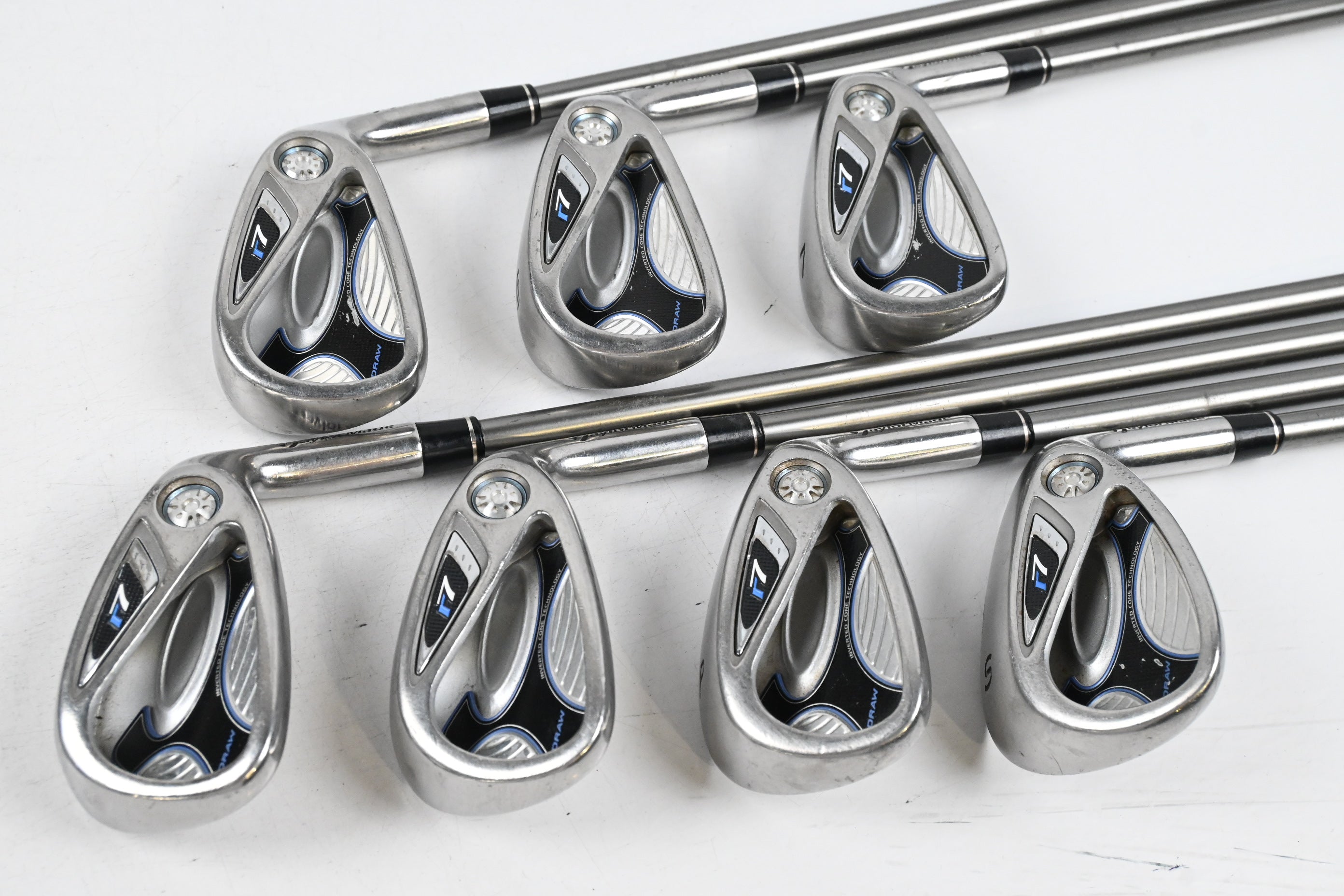 Ladies Taylormade R7 Draw Irons / 5-PW+SW / Ladies Flex Taylormade REAX 45 Shaft