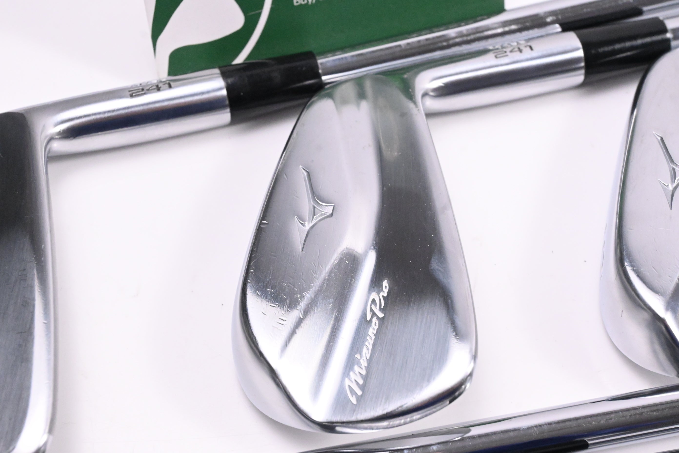 Mizuno Pro 241 Irons / 4-PW / Stiff Flex KBS Tour Shafts